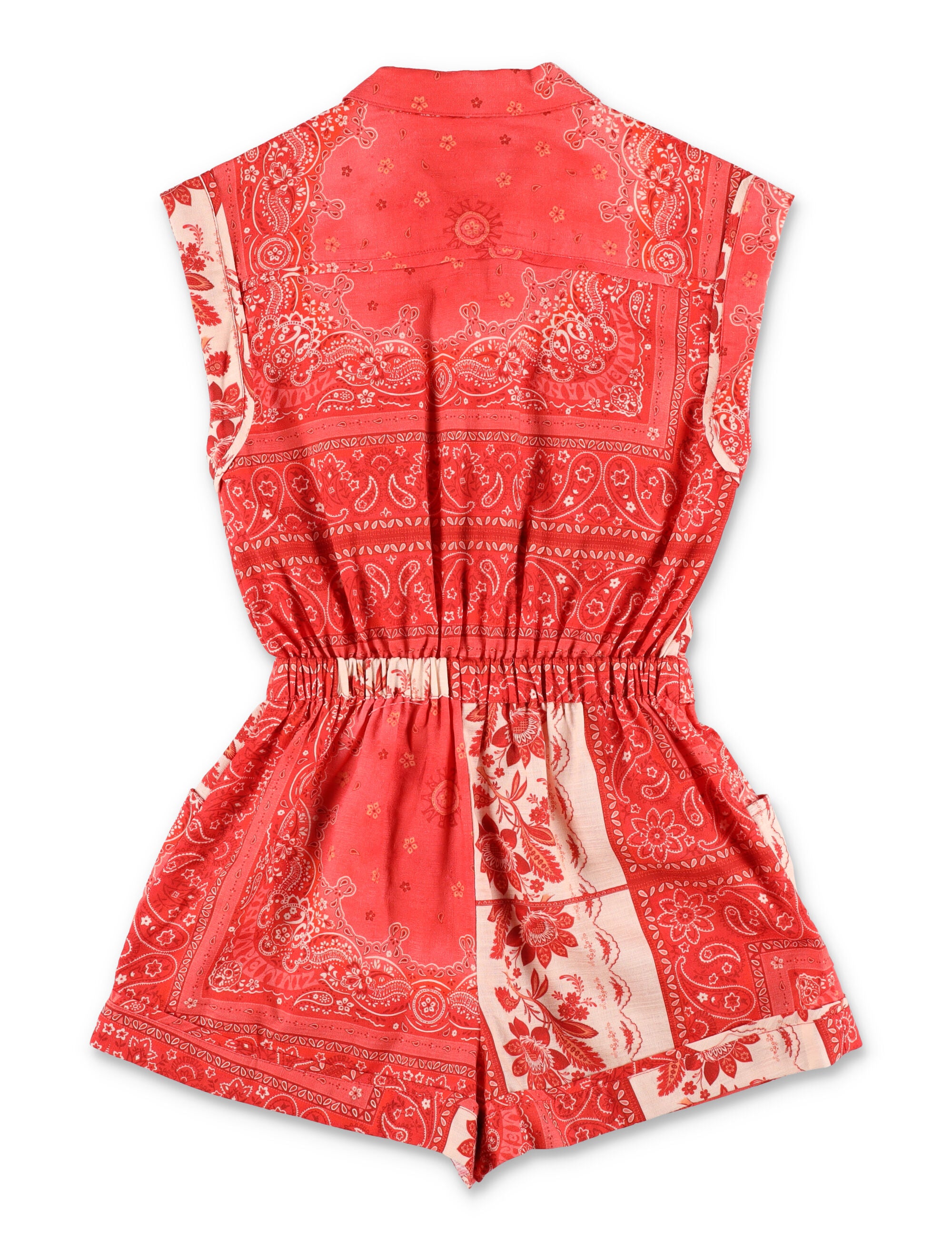 Kid - Lucky playsuit Bandana Cotton Jumpsuit