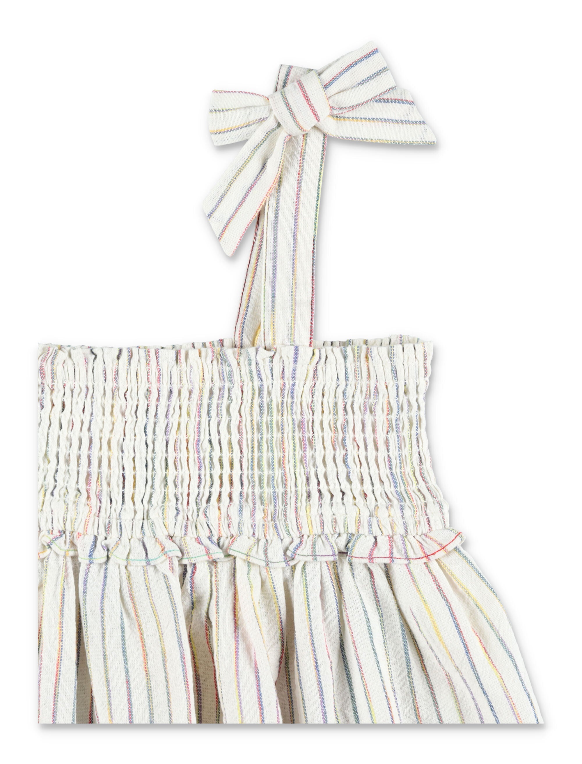 Kid - Rhiannon denim top Rainbow Stripe Cotton