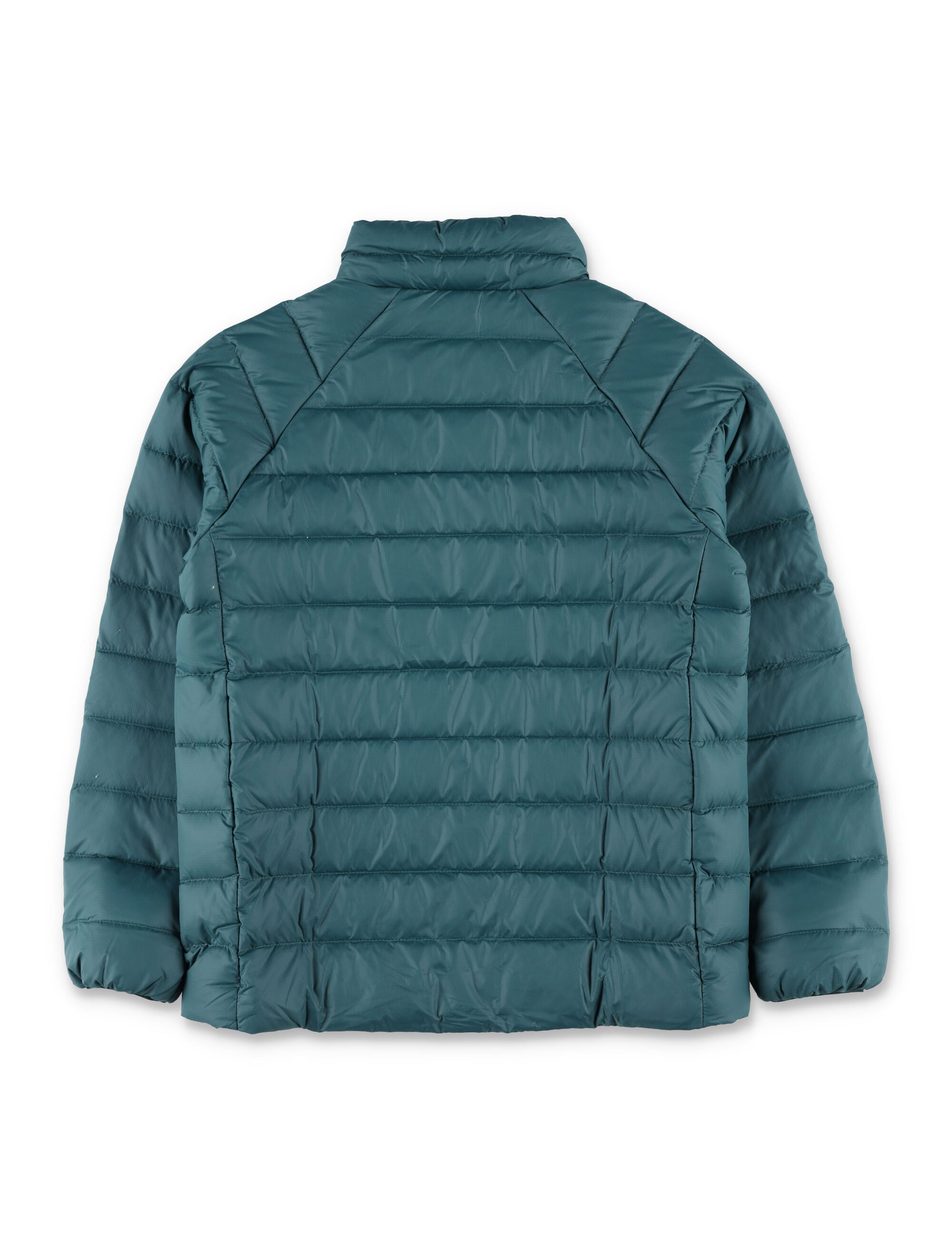 Patagonia Kids Down Sweater puffer jacket Green Recycled Nylon Lining