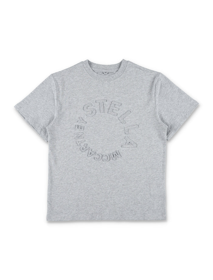 Kid - 3D logo t-shirt Grey Cotton
