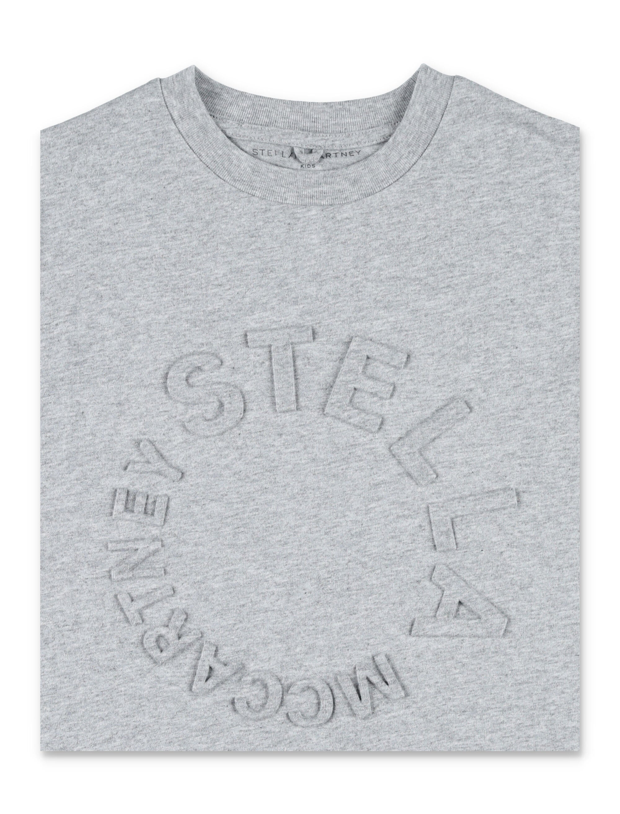 Kid - 3D logo t-shirt Grey Cotton