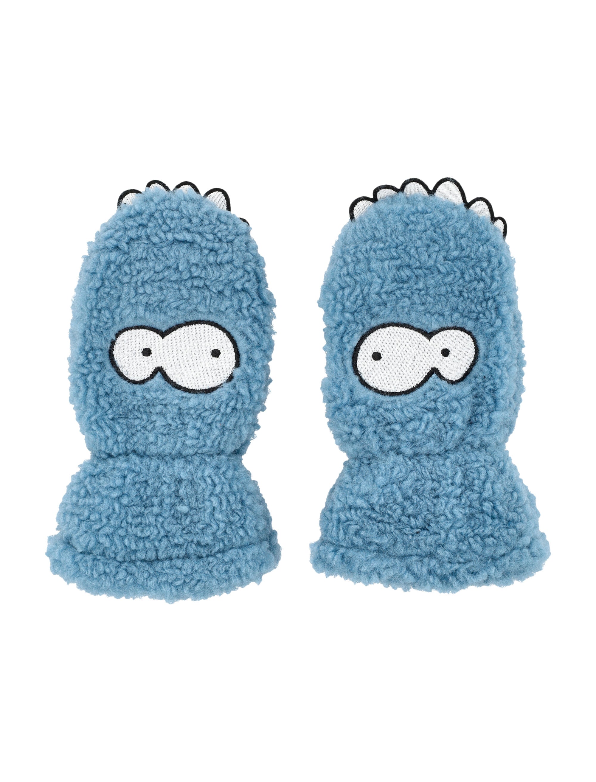 Stella McCartney Kids Mittens Blue Polyester Glove