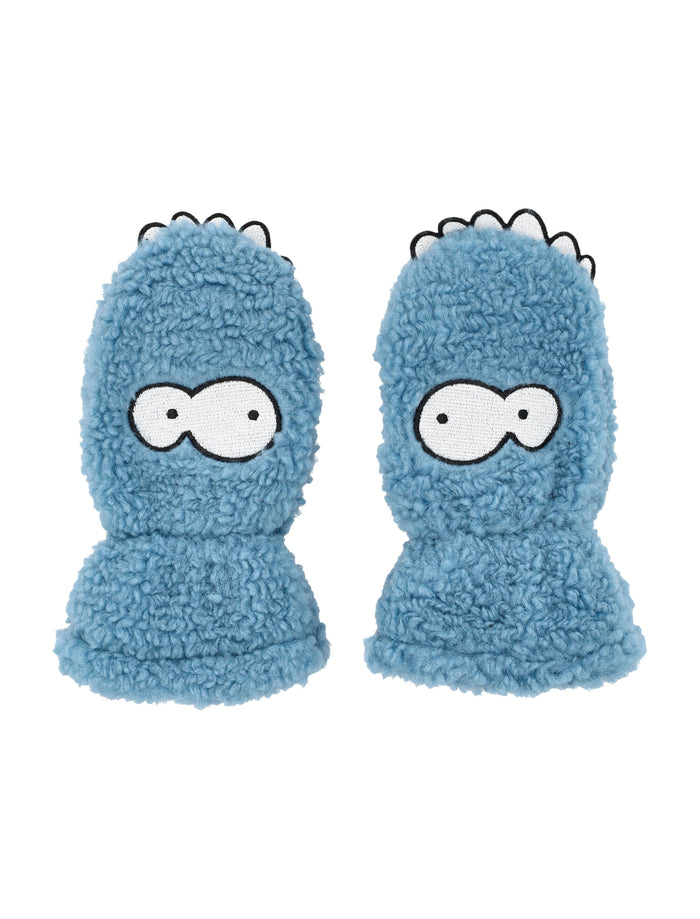 Stella McCartney Kids Mittens Blue Polyester Glove