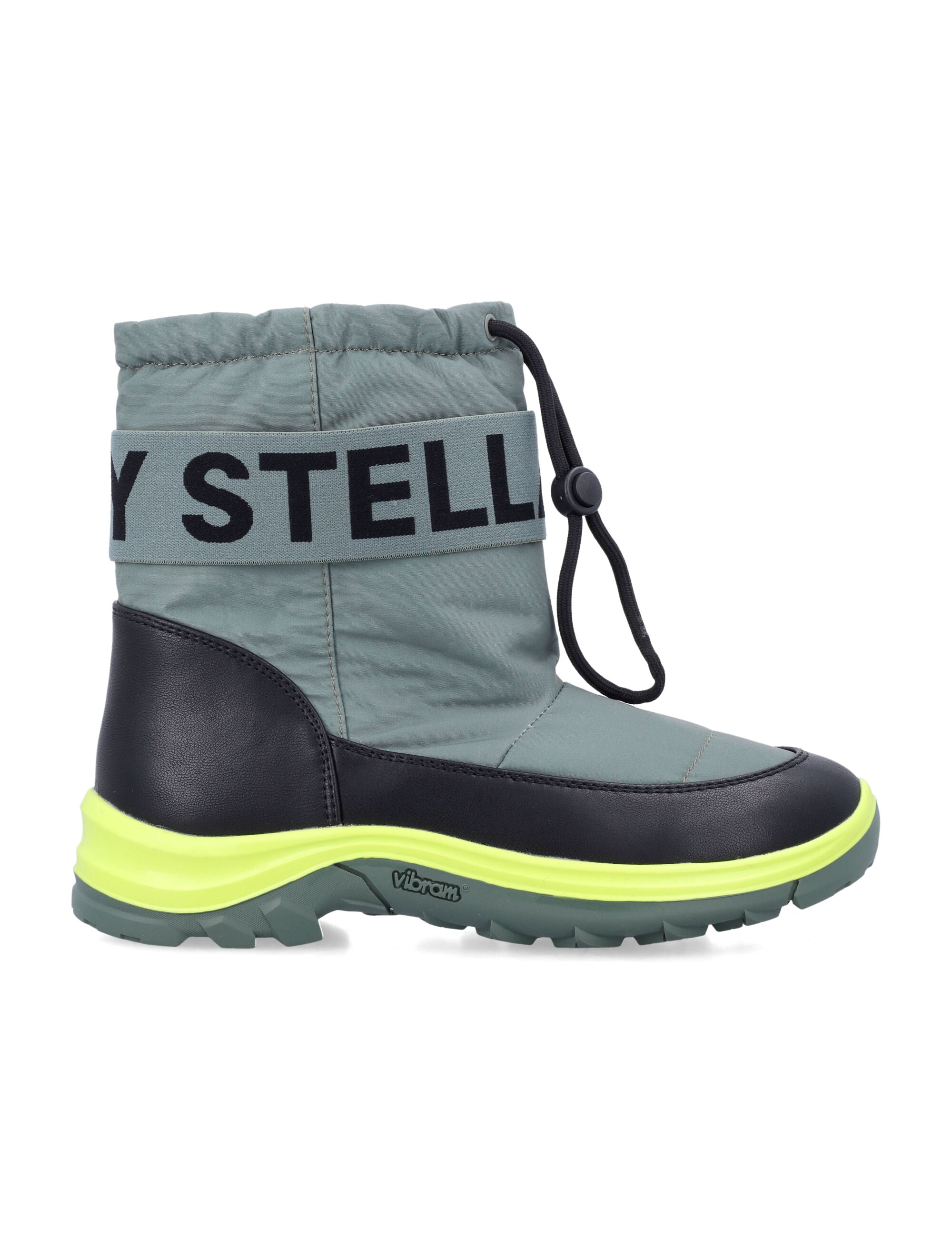 Stella McCartney Kids Green Snow Boots Polyamide