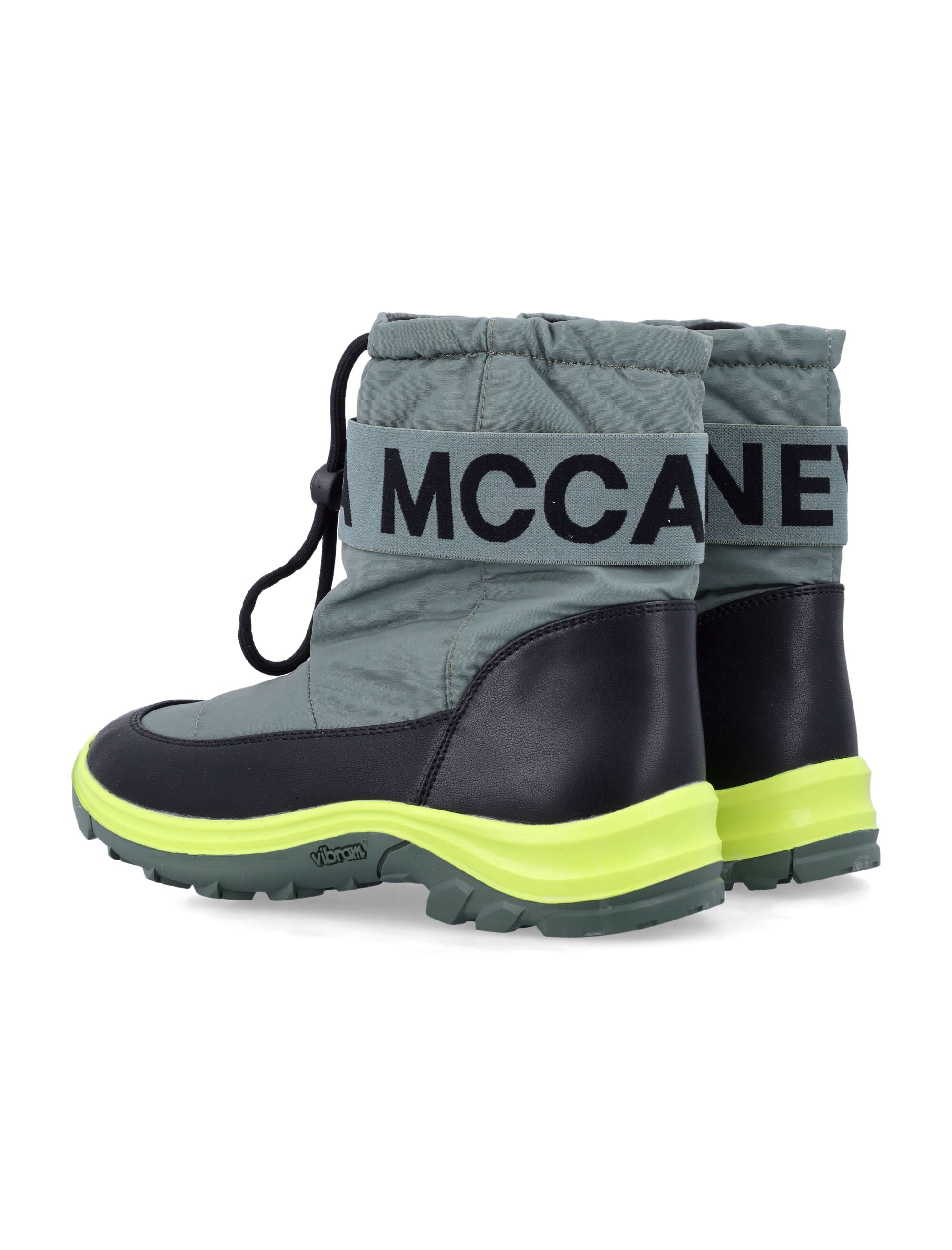 Stella McCartney Kids Green Snow Boots Polyamide