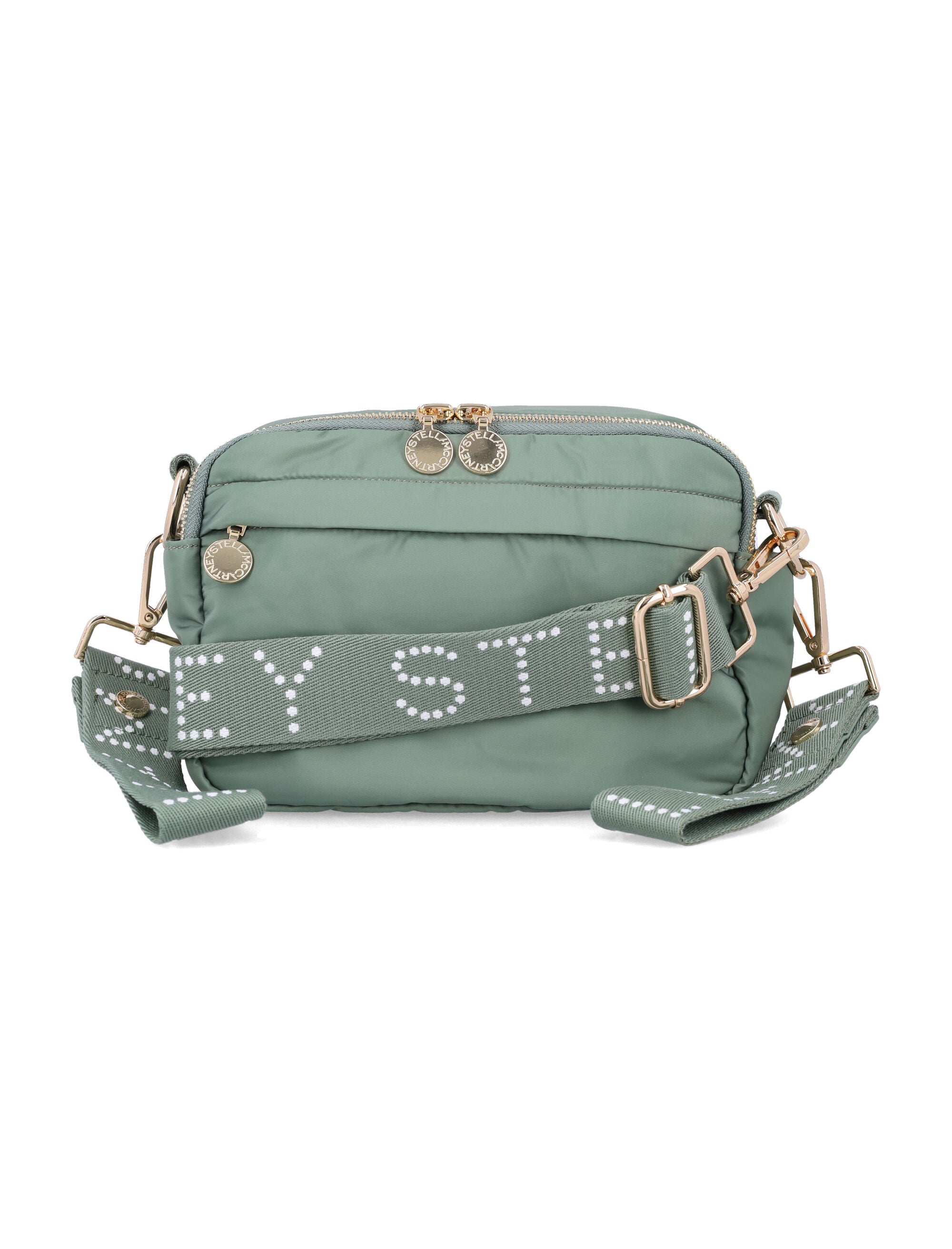 Stella McCartney nylon crossbody bag Green Polyester Shoulder