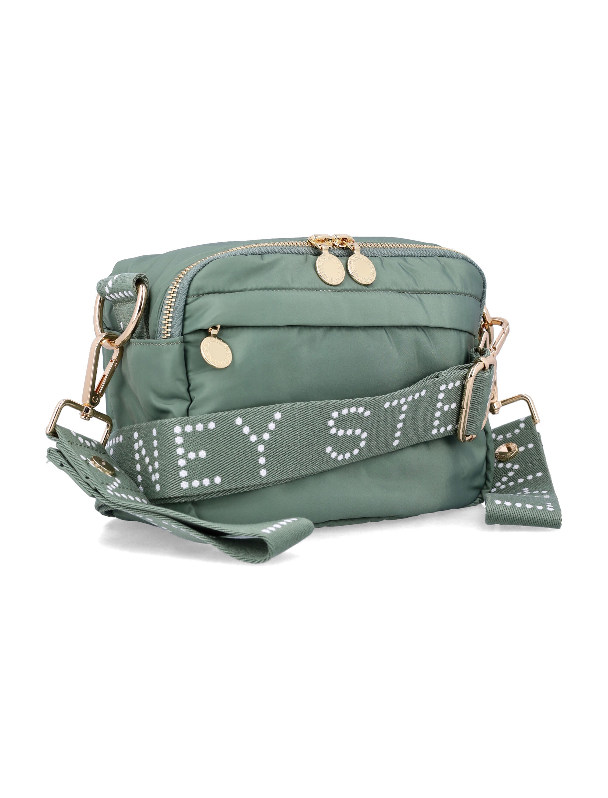Stella McCartney nylon crossbody bag Green Polyester Shoulder