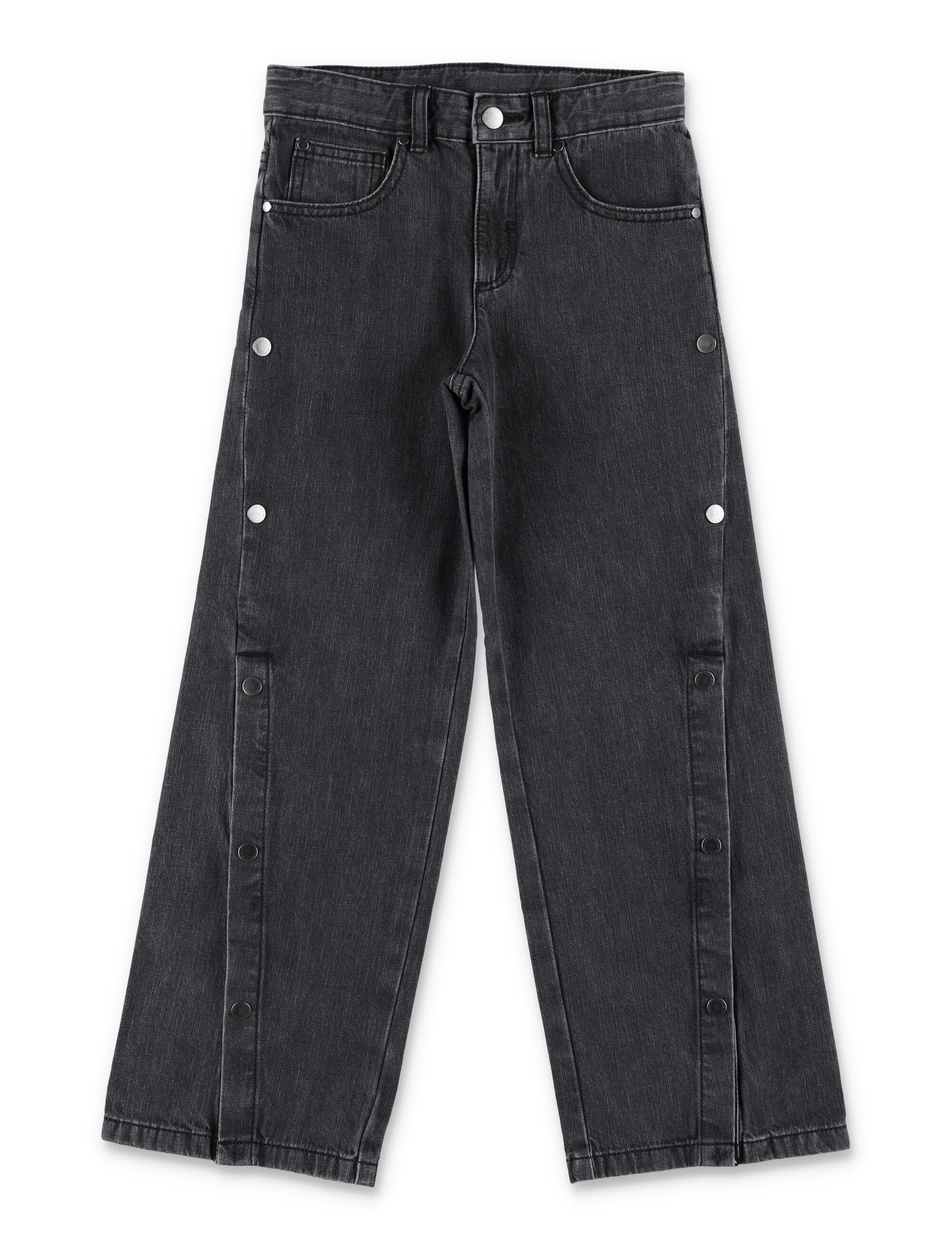 Kid - Buttoned jeans Black Cotton