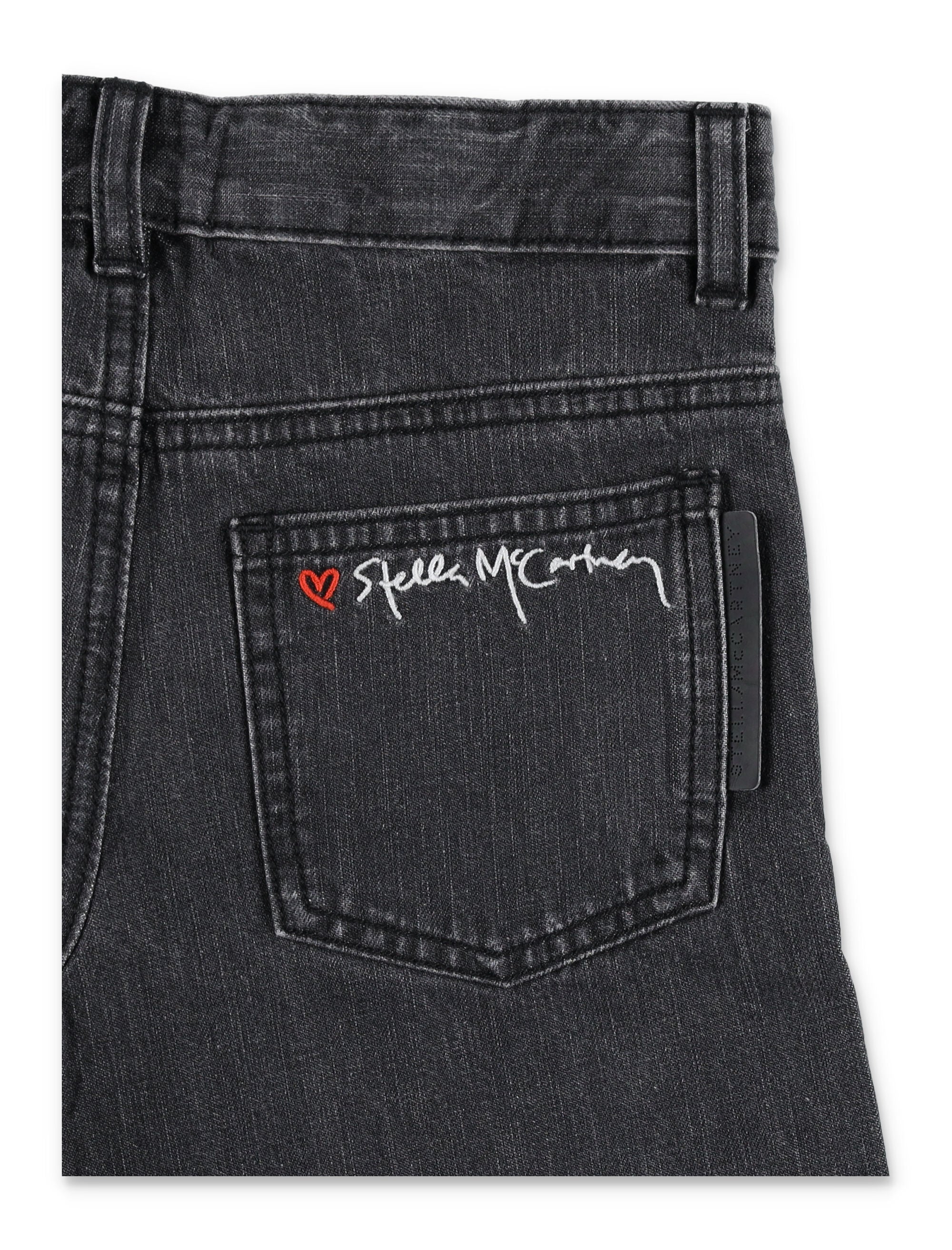 Kid - Buttoned jeans Black Cotton