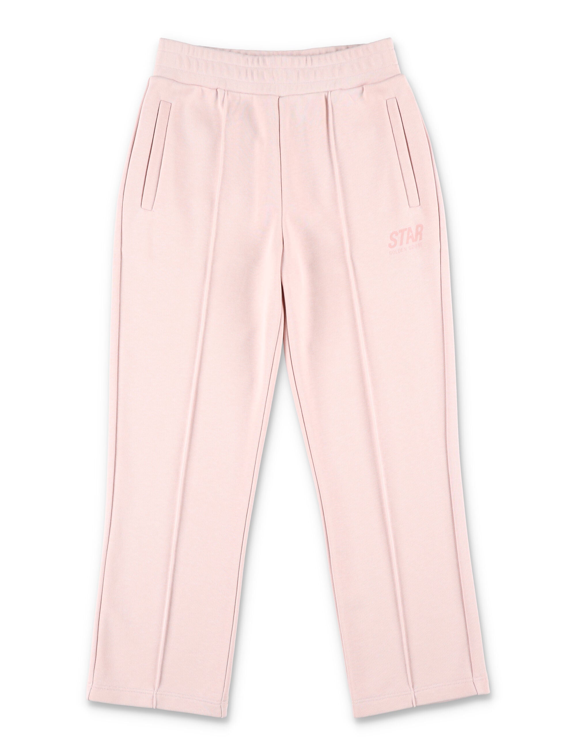 Kid - Wide leg sweatpants Sepia Rose Cotton