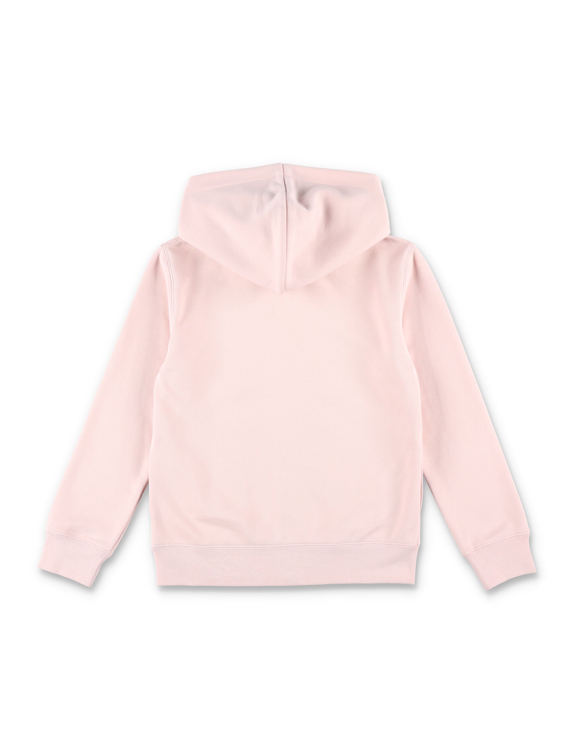 Kid - Logo zip-up hoodie Sepia Rose Cotton Sweatshirt