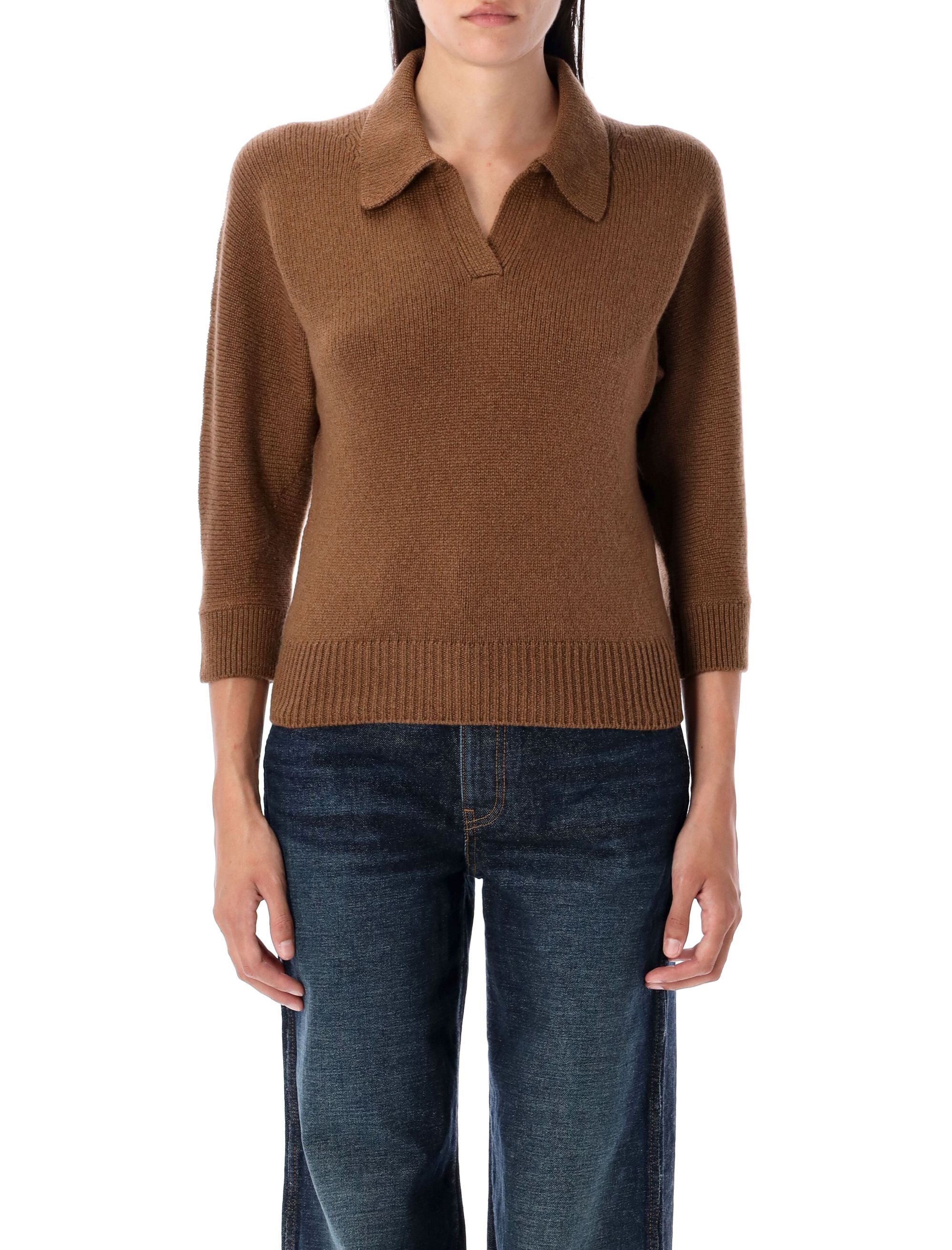 Herve sweater Maple Brown Cashmere