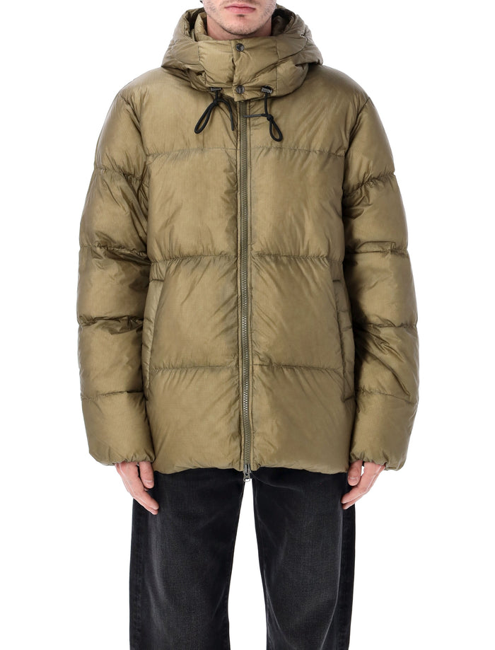 Pyrenex Shift hooded ripstop down jacket Mermaid Polyamide Filling