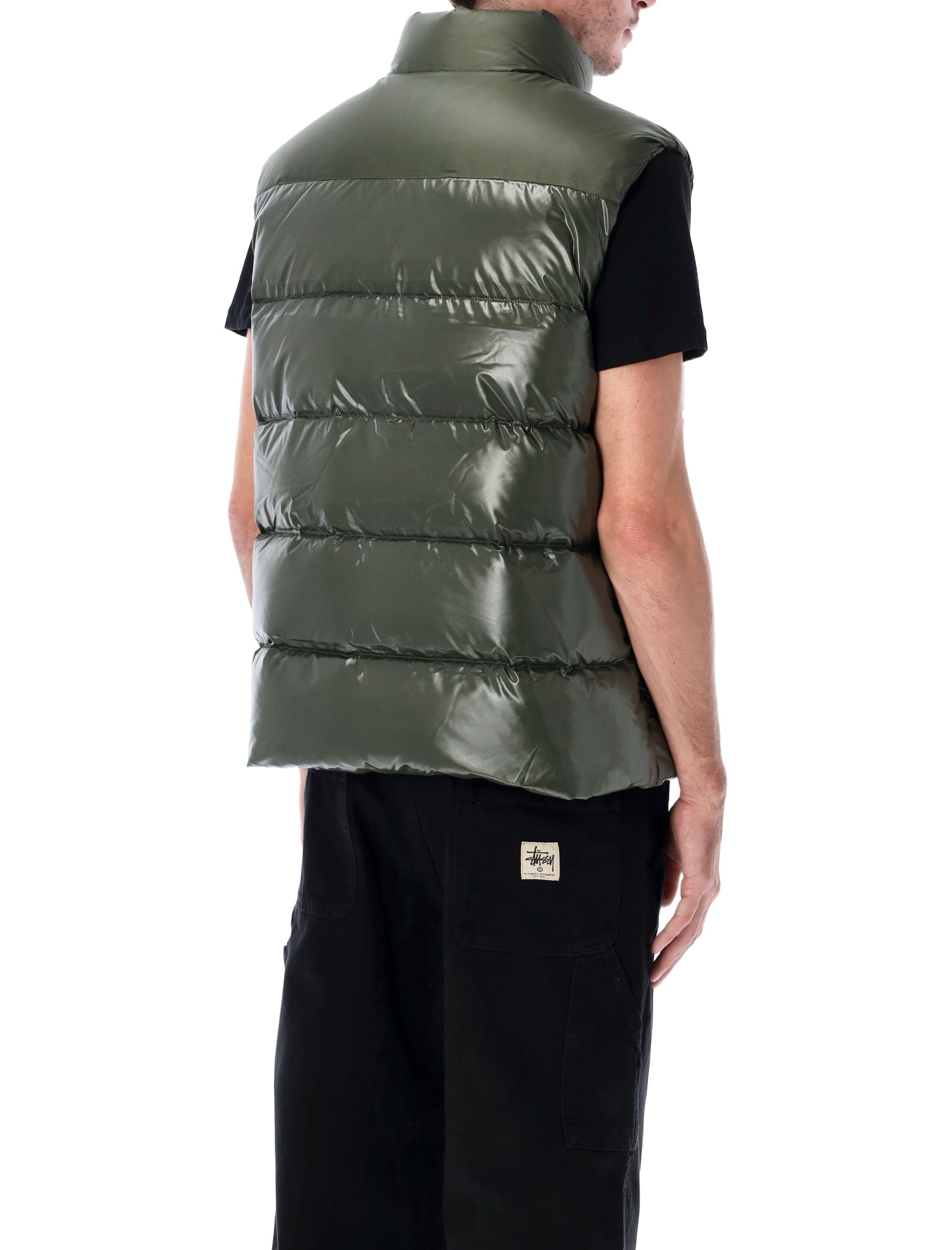Pyrenex John sleeveless down vest Deep Khaki Polyamide Filling Jacket