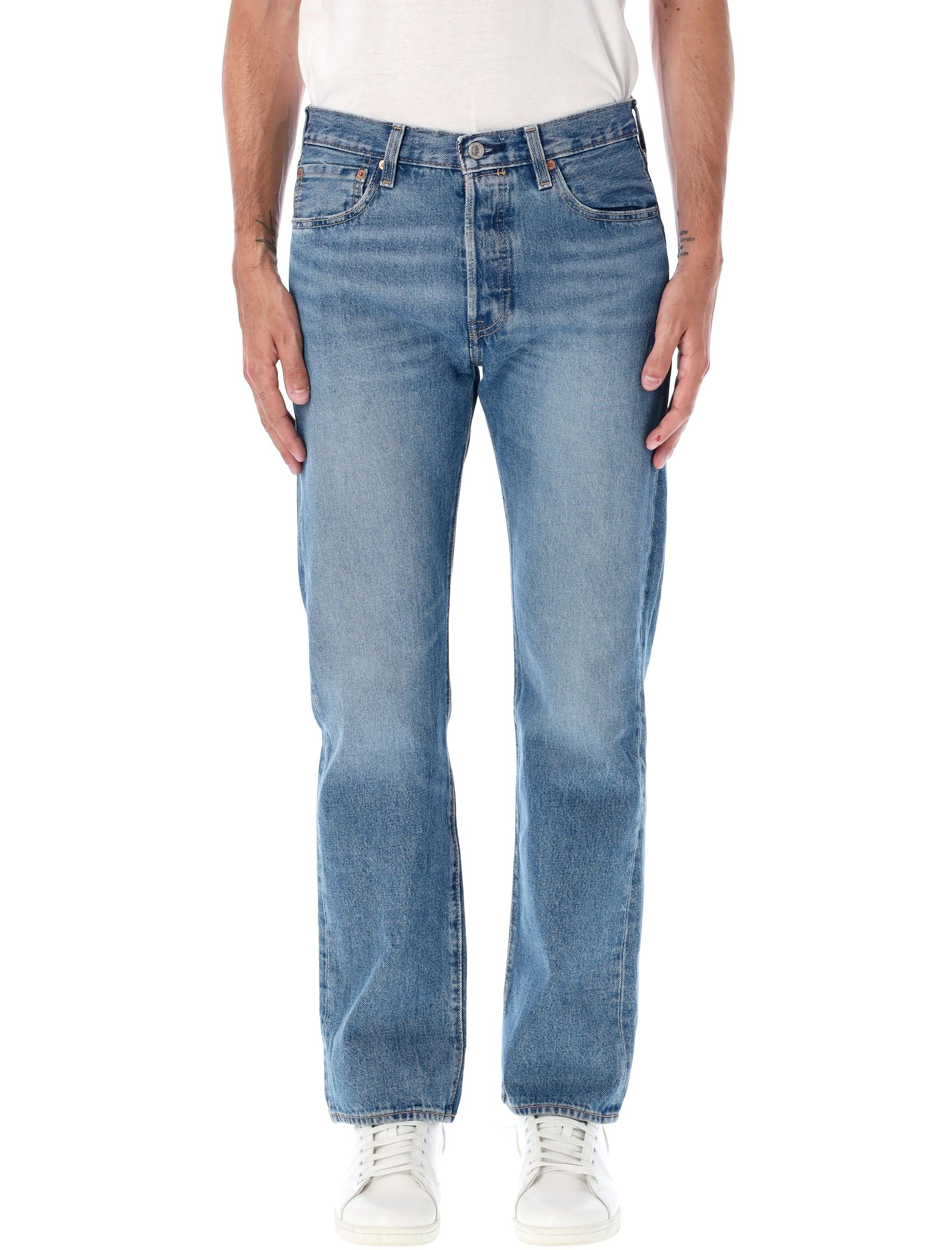 501 jeans Light Blue Cotton
