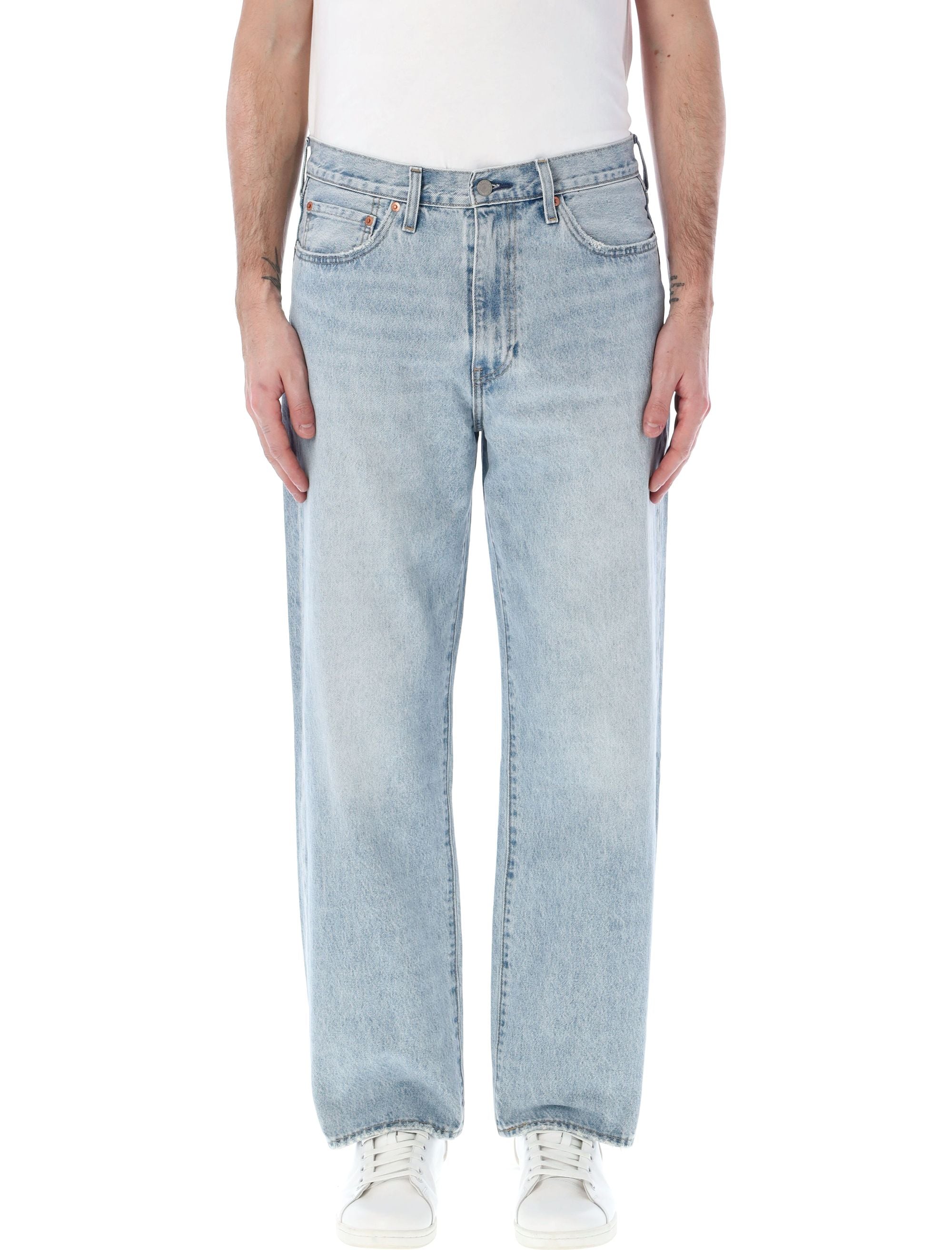568 Stay Loose jeans Light Blue Cotton