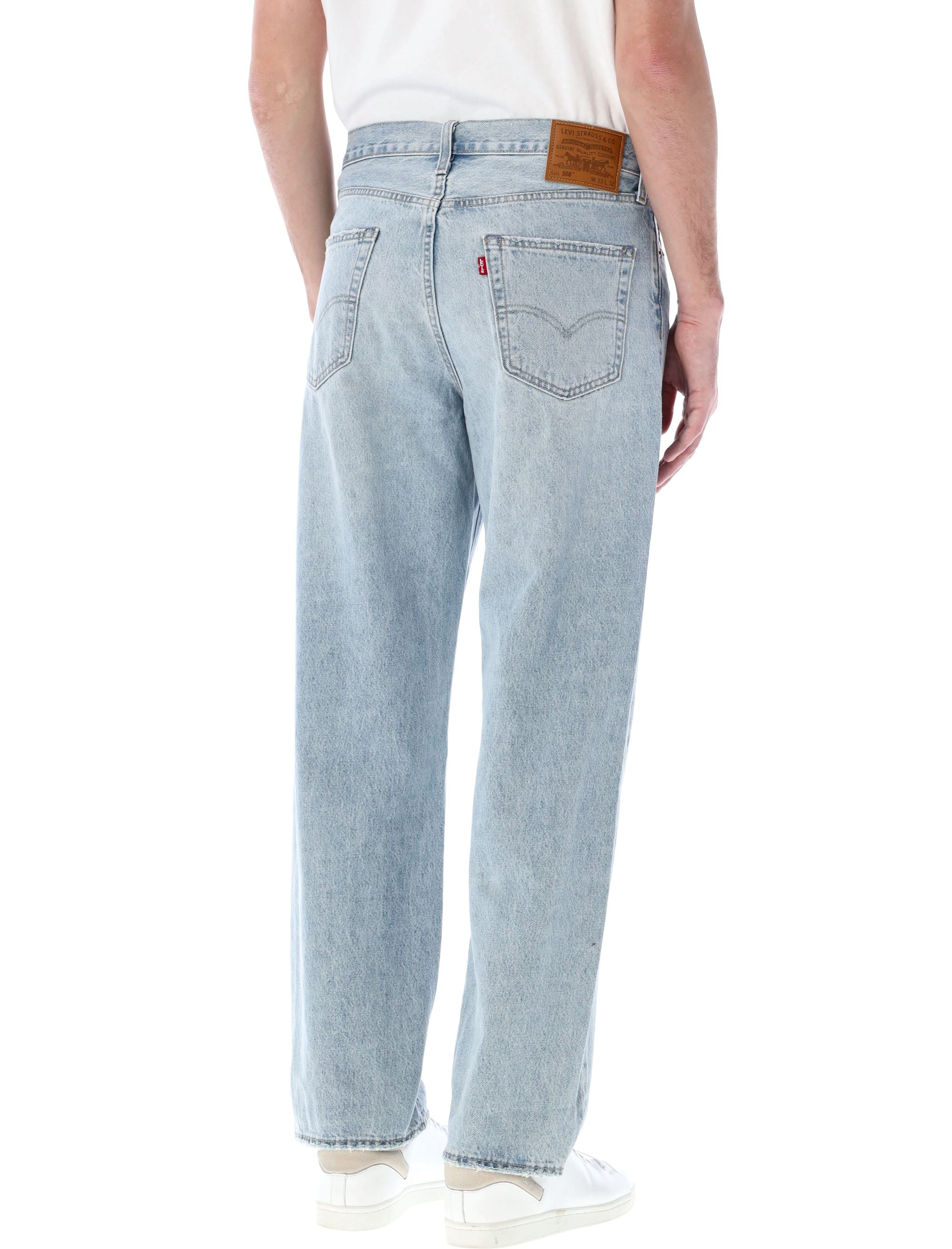 568 Stay Loose jeans Light Blue Cotton