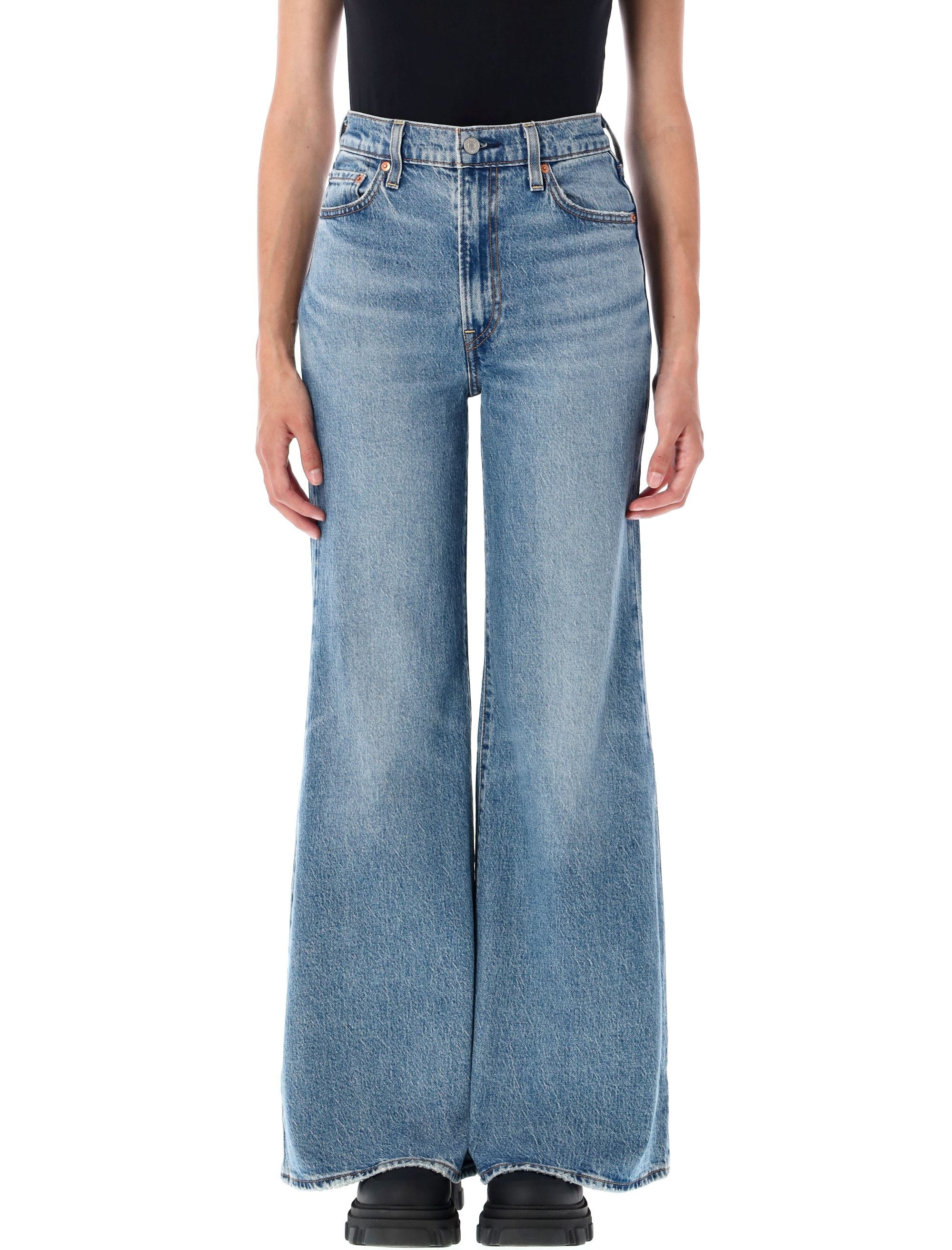 Ribcage bell jeans Next Saturday No Crease Light Blue Cotton