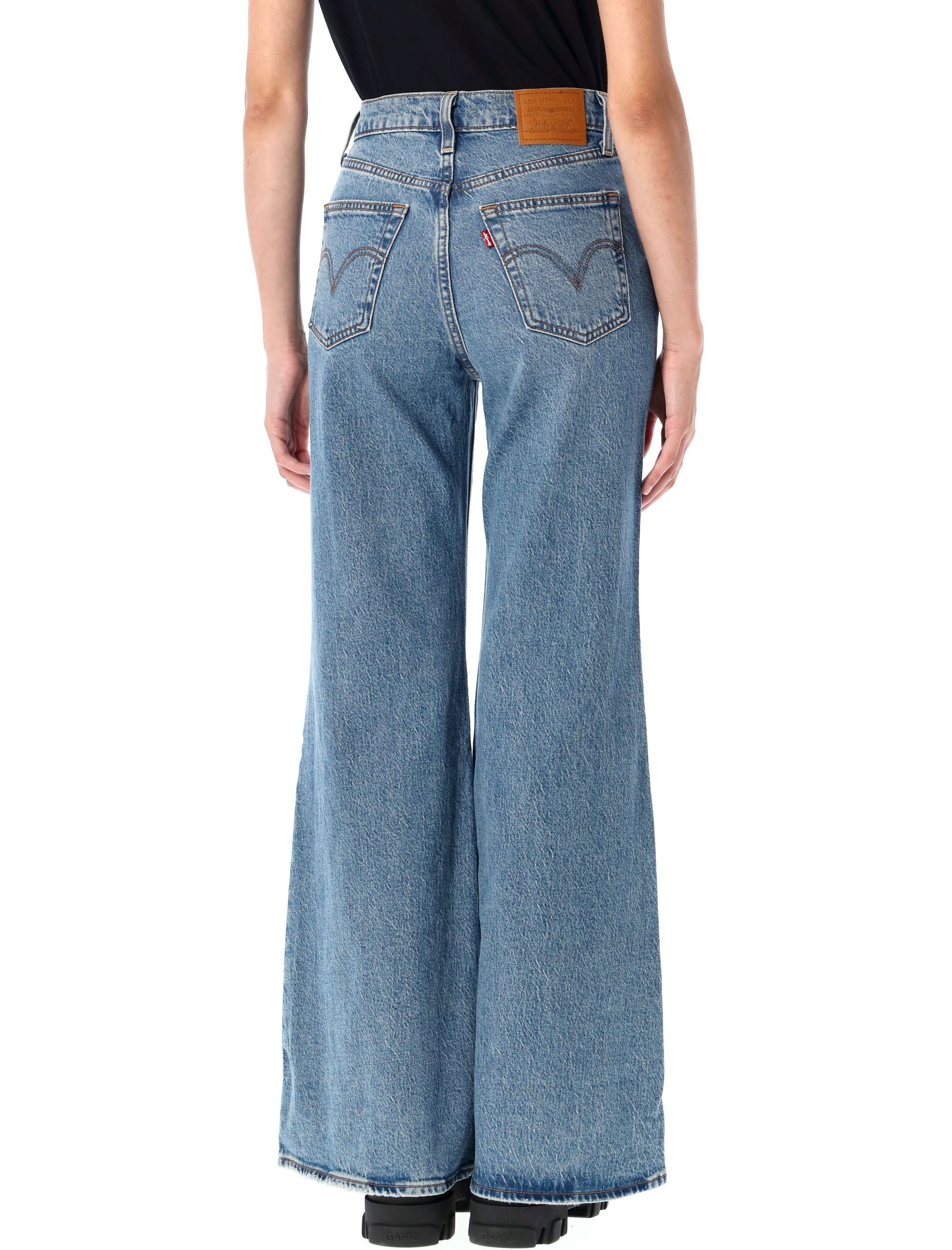 Ribcage bell jeans Next Saturday No Crease Light Blue Cotton