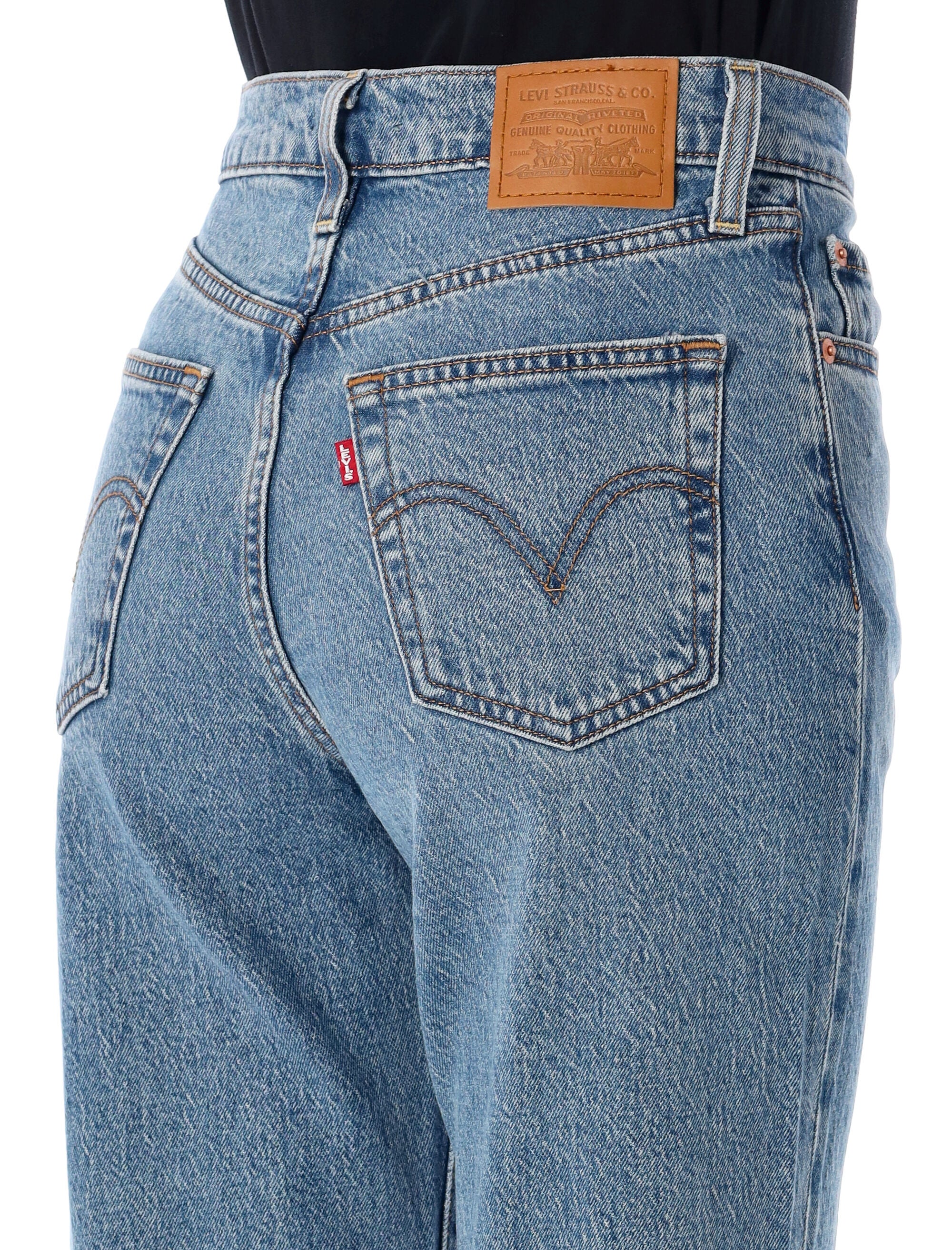 Ribcage bell jeans Next Saturday No Crease Light Blue Cotton