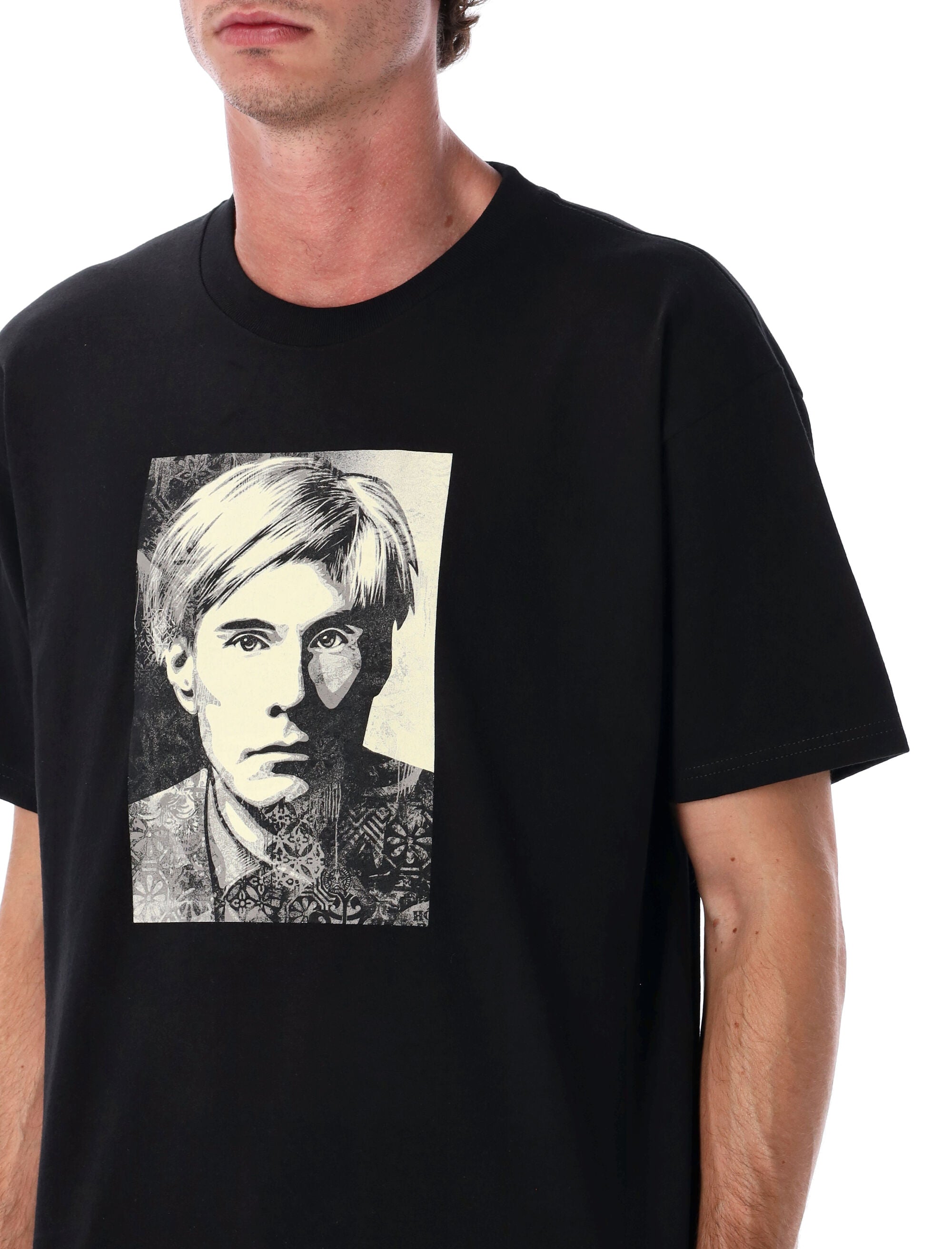 Obey Warhol Classic T-shirt Black Cotton Tshirt