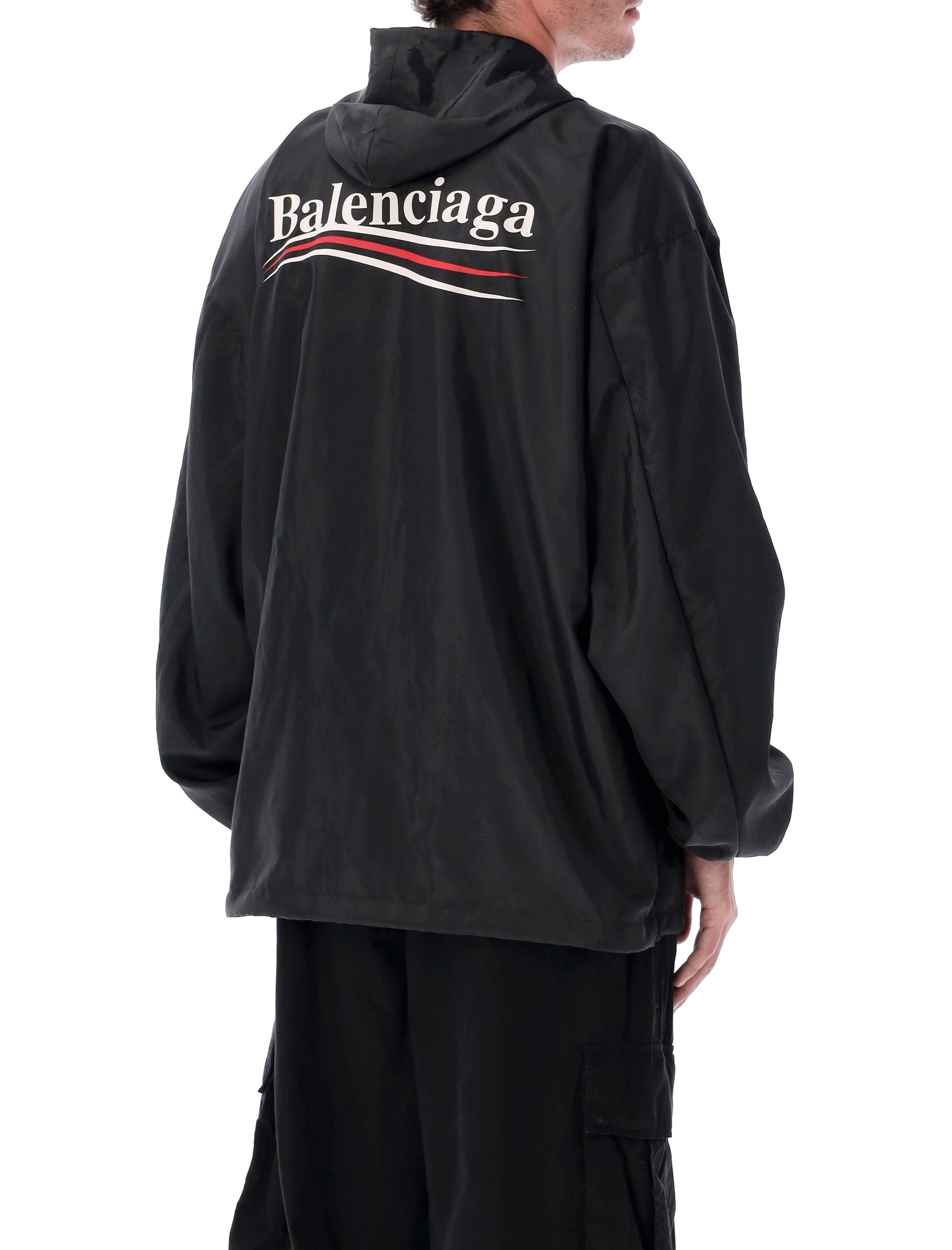 Hooded jacket Black Polyester