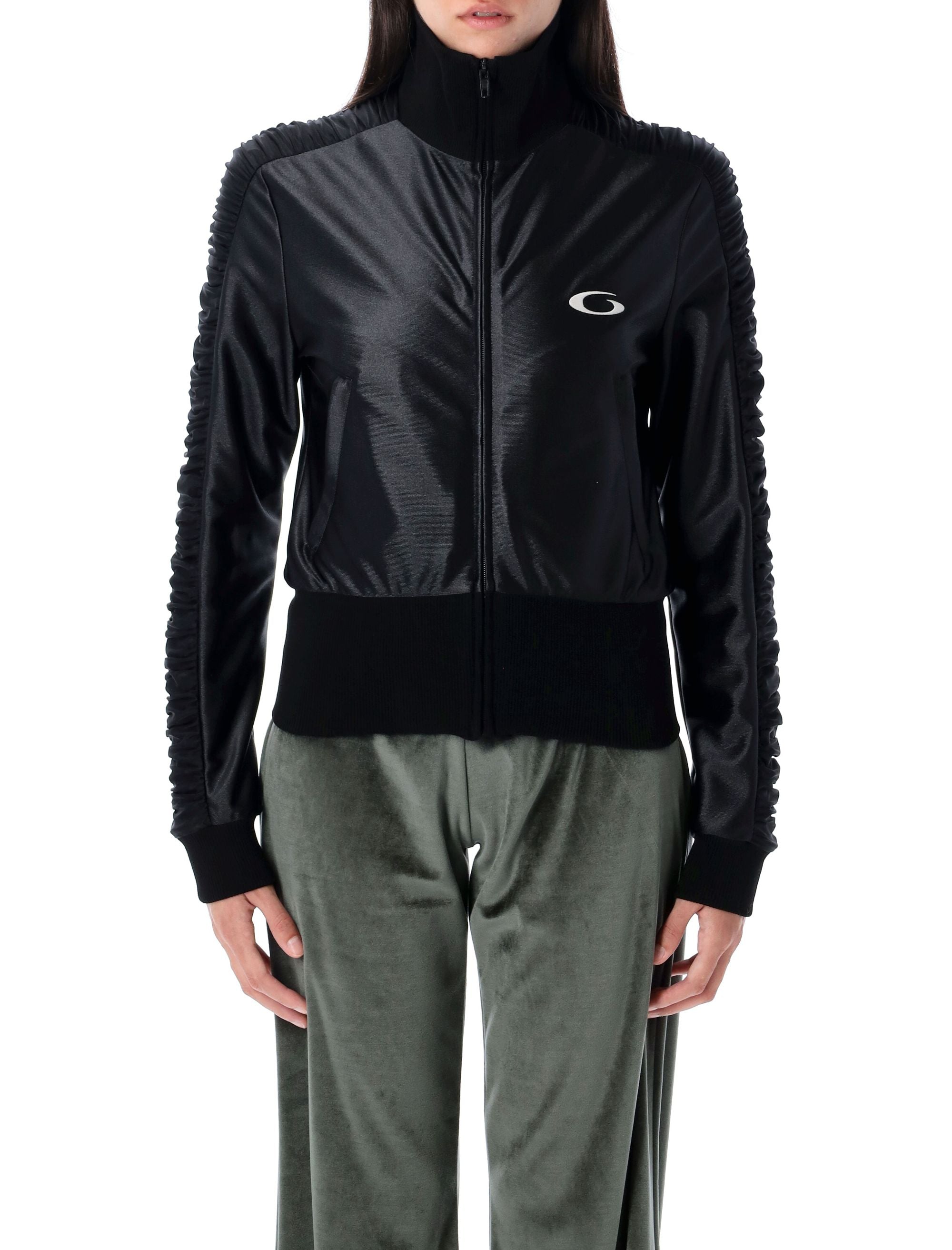 Tracksuit jacket Black Polyester