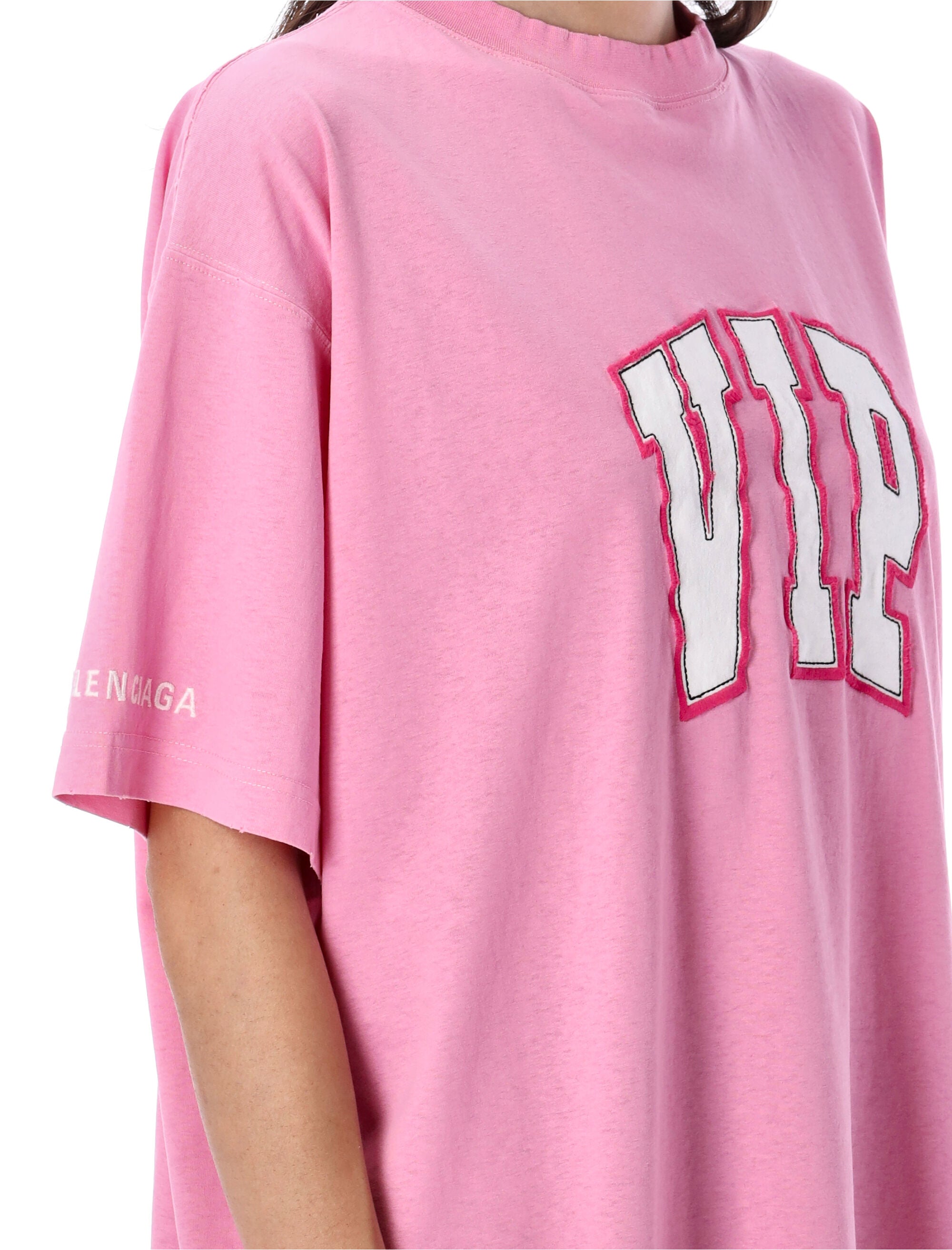Vip oversized t-shirt Baby Pink Cotton Tshirt
