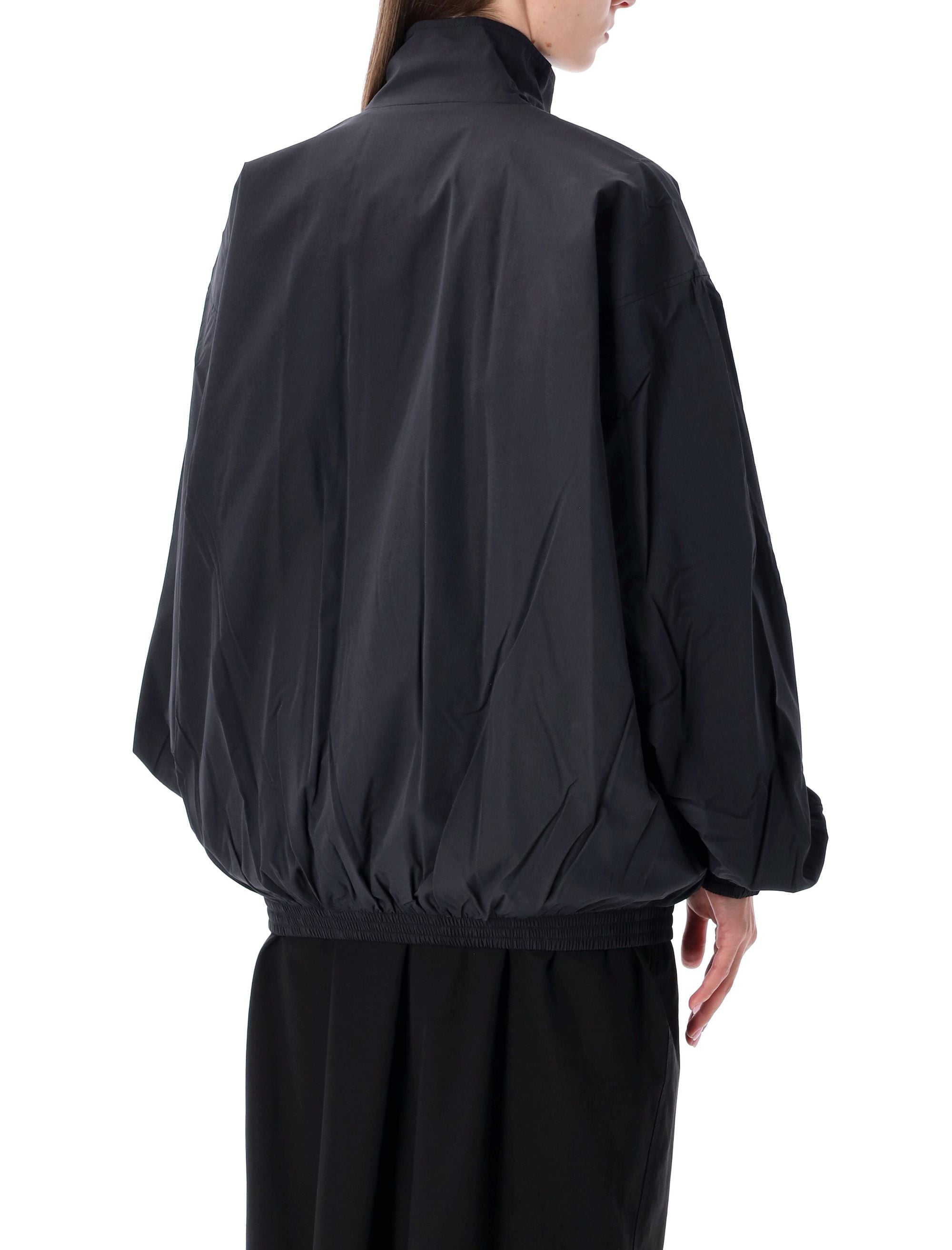 Balenciaga oversized dark navy tracksuit jacket Washed Blue Polyeser