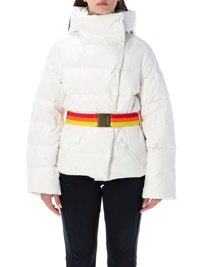 Goldbergh Bufèra quilted down ski jacket White Polyester Wear