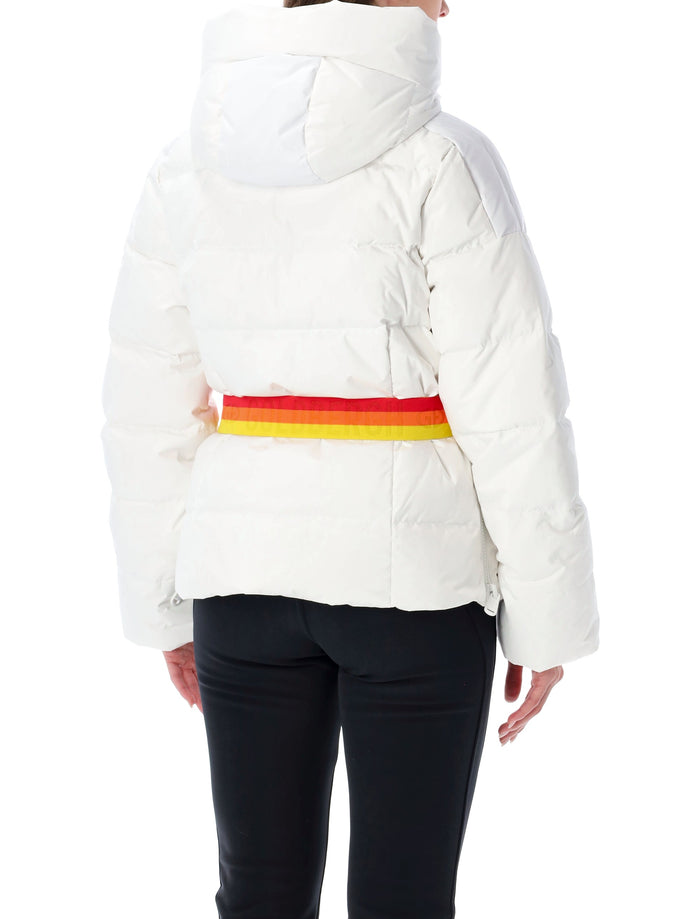 Goldbergh Bufèra quilted down ski jacket White Polyester Wear