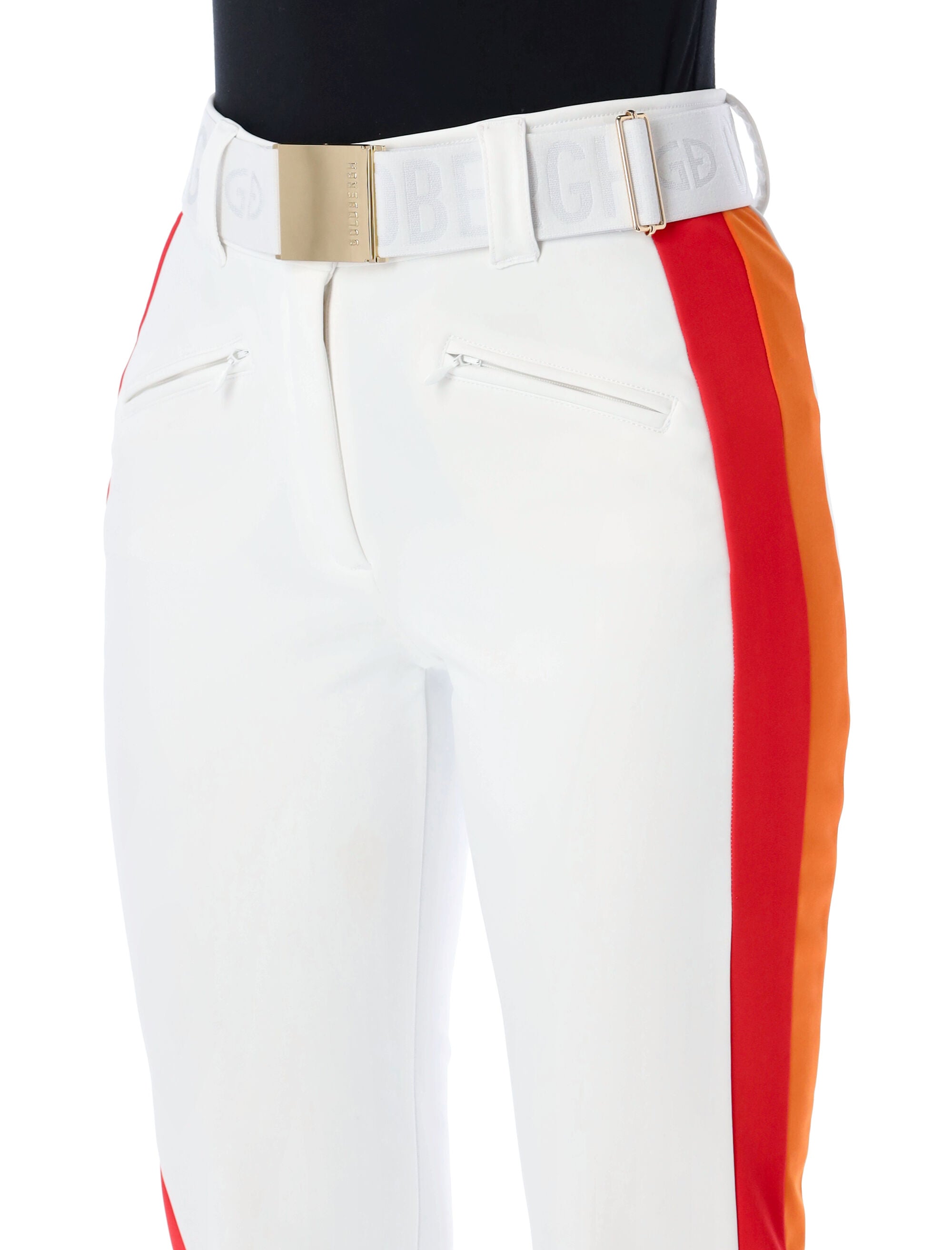 Goldbergh Roccia white softshell ski pants Polyamide Wear