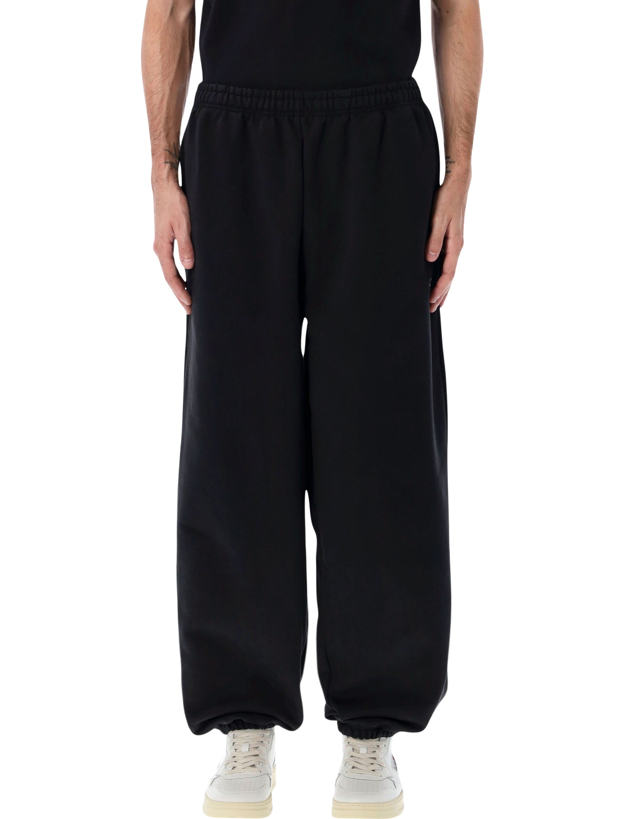 Arte Antwerp Heart sweatpants with logo Black Cotton