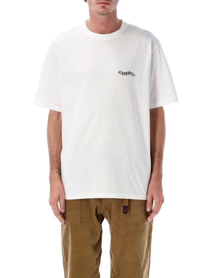 Gramicci Gecko Graphic Eco Cotton T-Shirt White