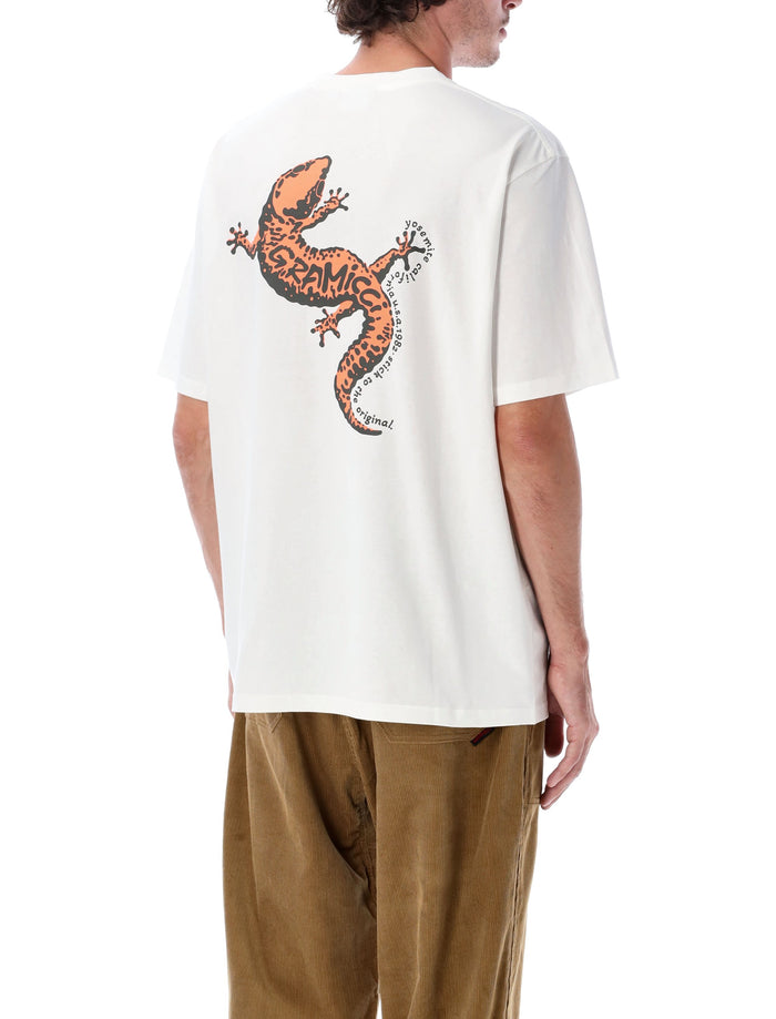 Gramicci Gecko Graphic Eco Cotton T-Shirt White