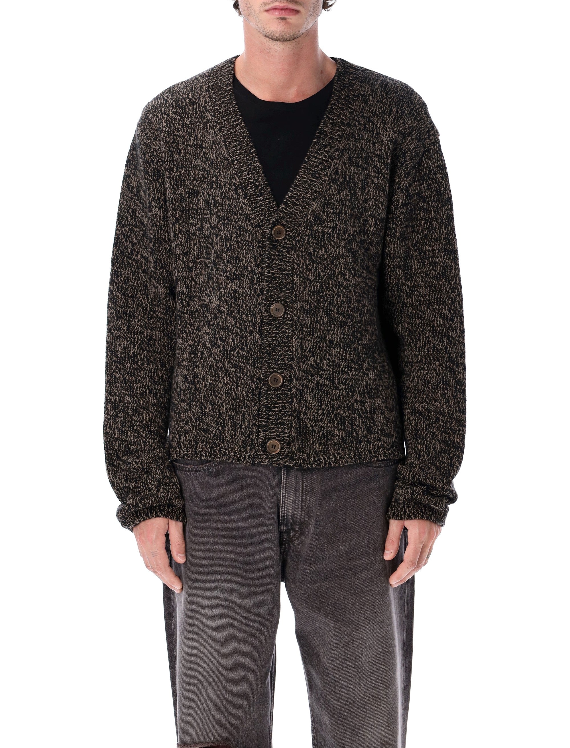 Our Legacy Bear Twist Mouline Wool Cardigan Superfine