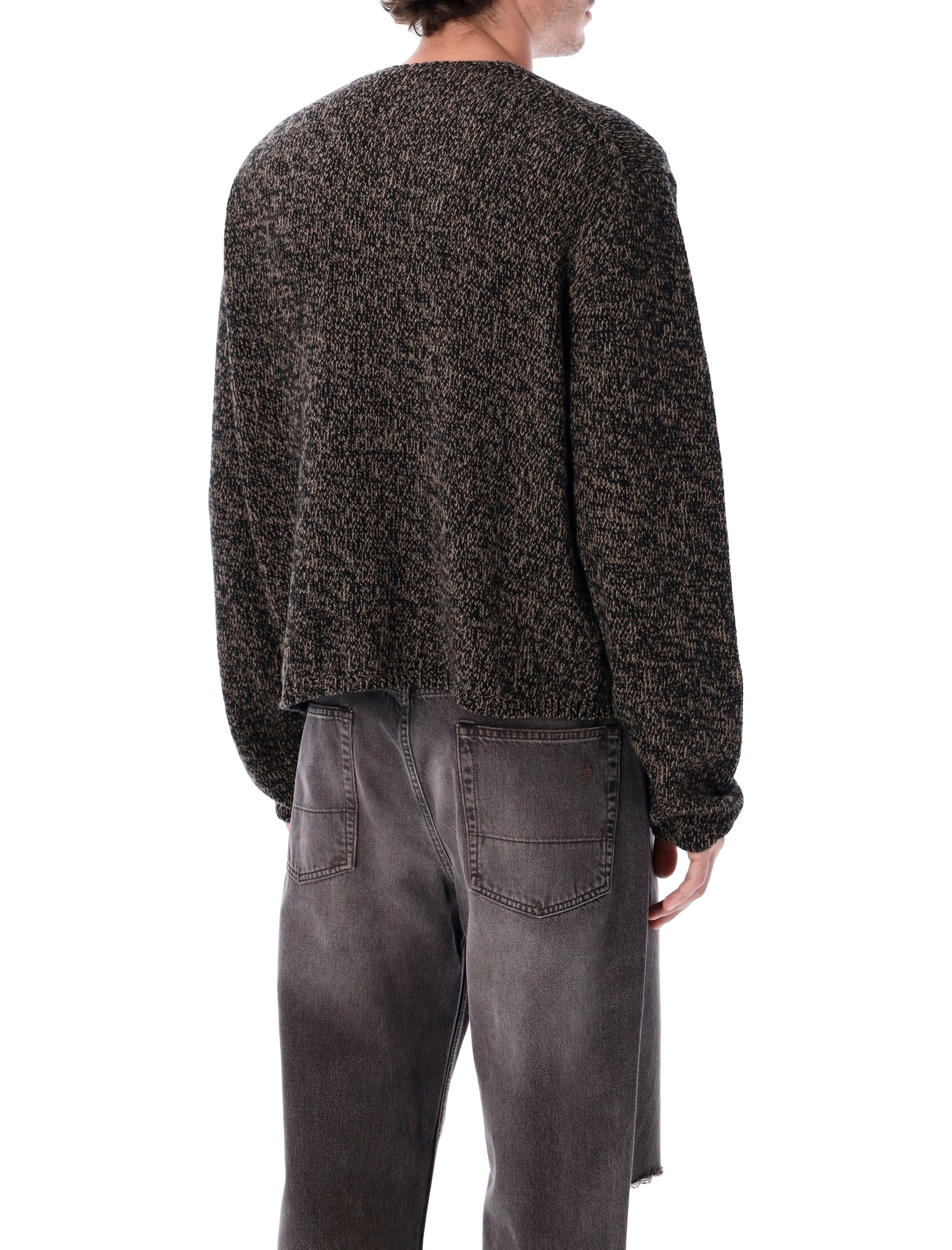 Our Legacy Bear Twist Mouline Wool Cardigan Superfine