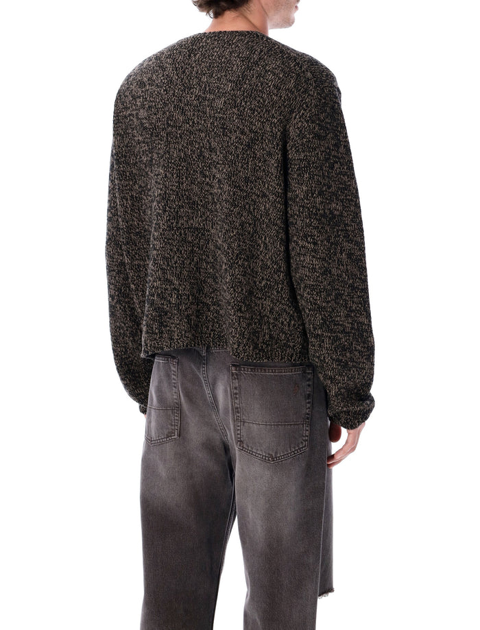 Our Legacy Bear Twist Mouline Wool Cardigan Superfine