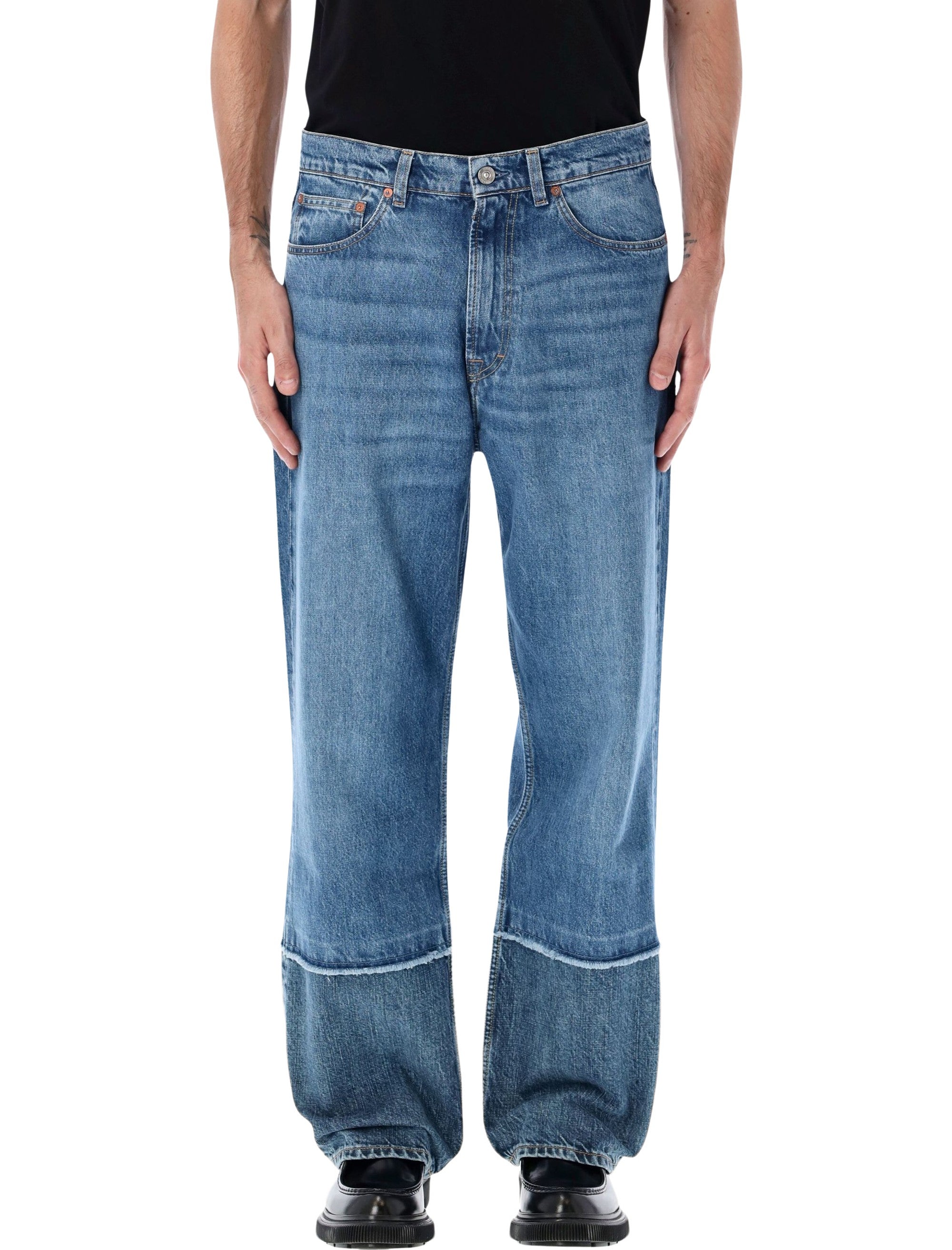 Our Legacy Third cut Shelly wash selvedge jeans Medium Blue Cotton