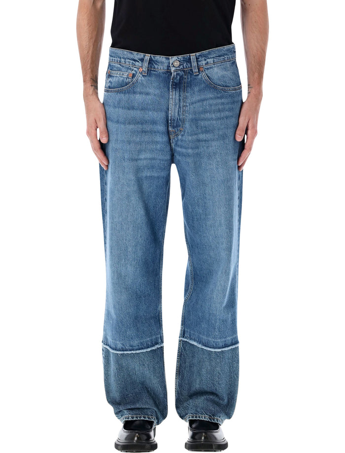 Our Legacy Third cut Shelly wash selvedge jeans Medium Blue Cotton