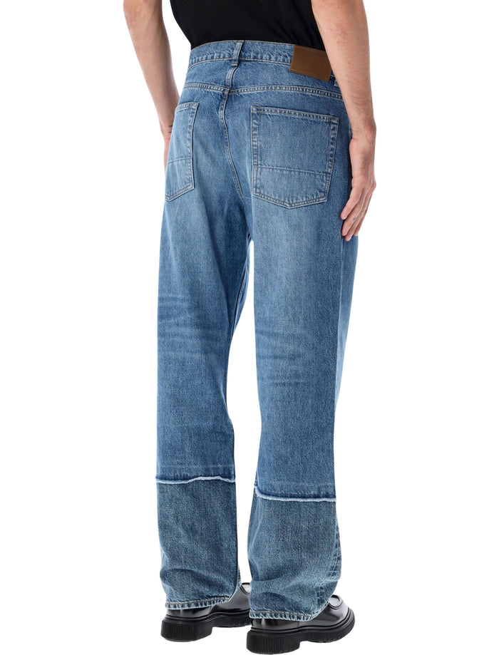 Our Legacy Third cut Shelly wash selvedge jeans Medium Blue Cotton