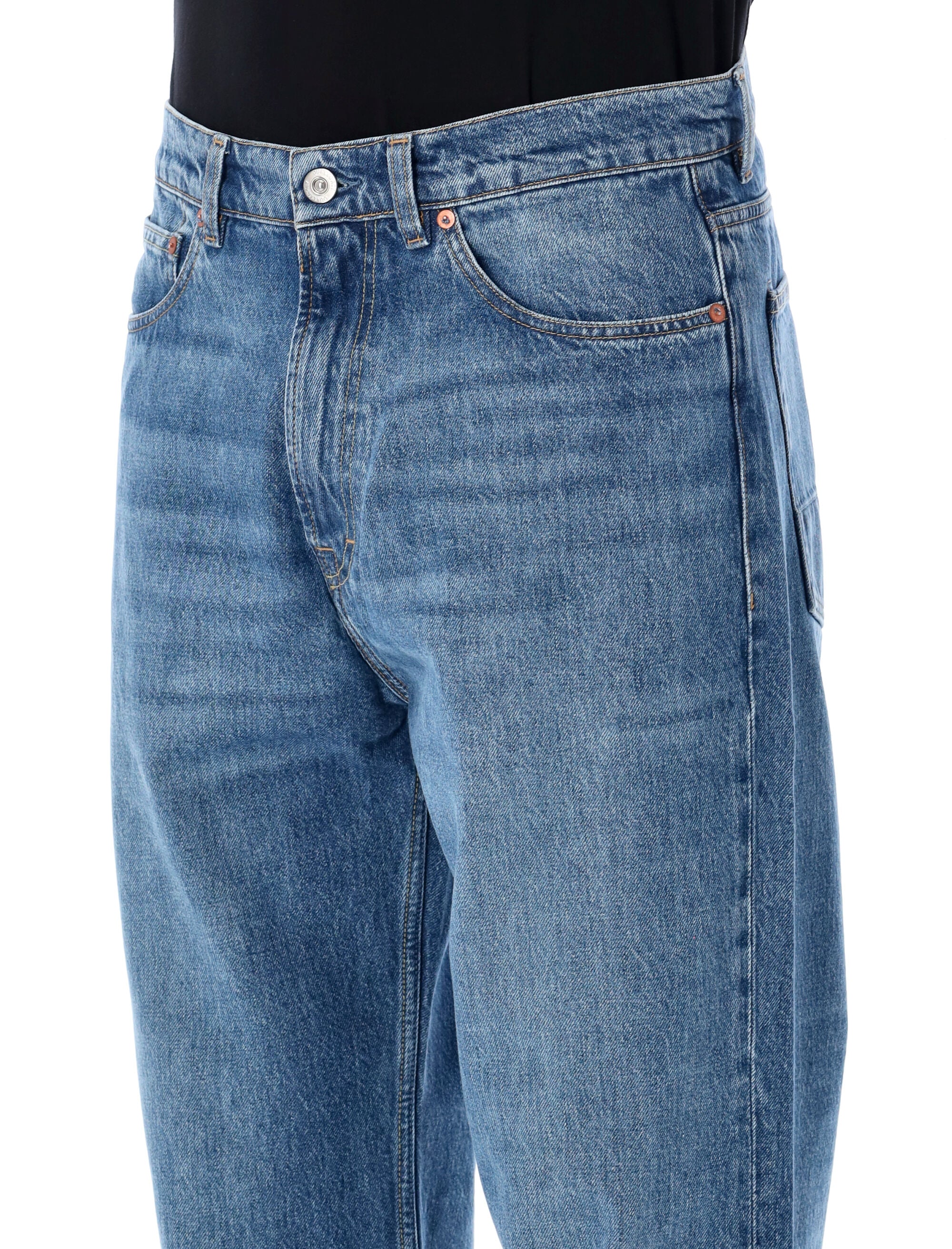 Our Legacy Third cut Shelly wash selvedge jeans Medium Blue Cotton