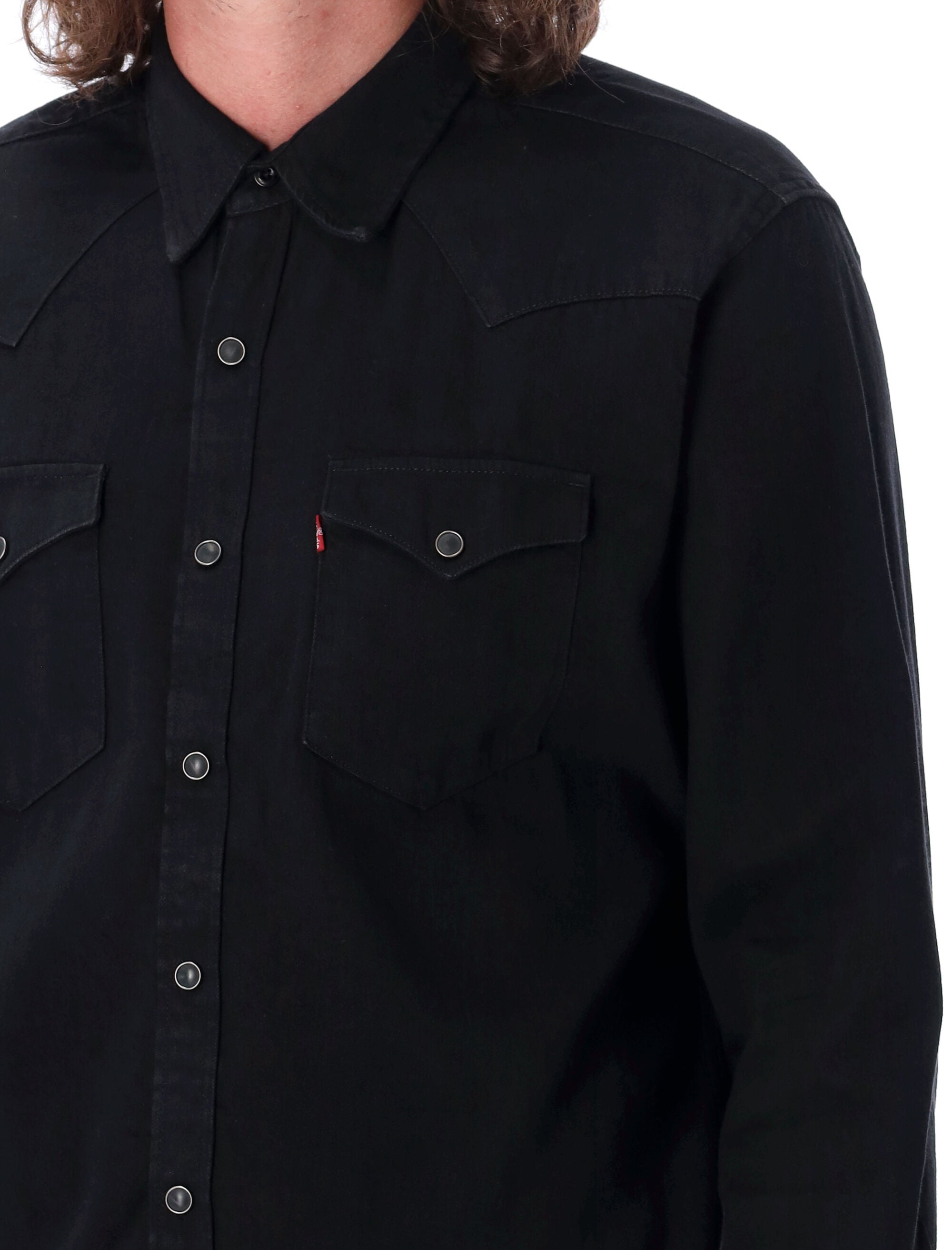 Barstow western shirt Black Cotton