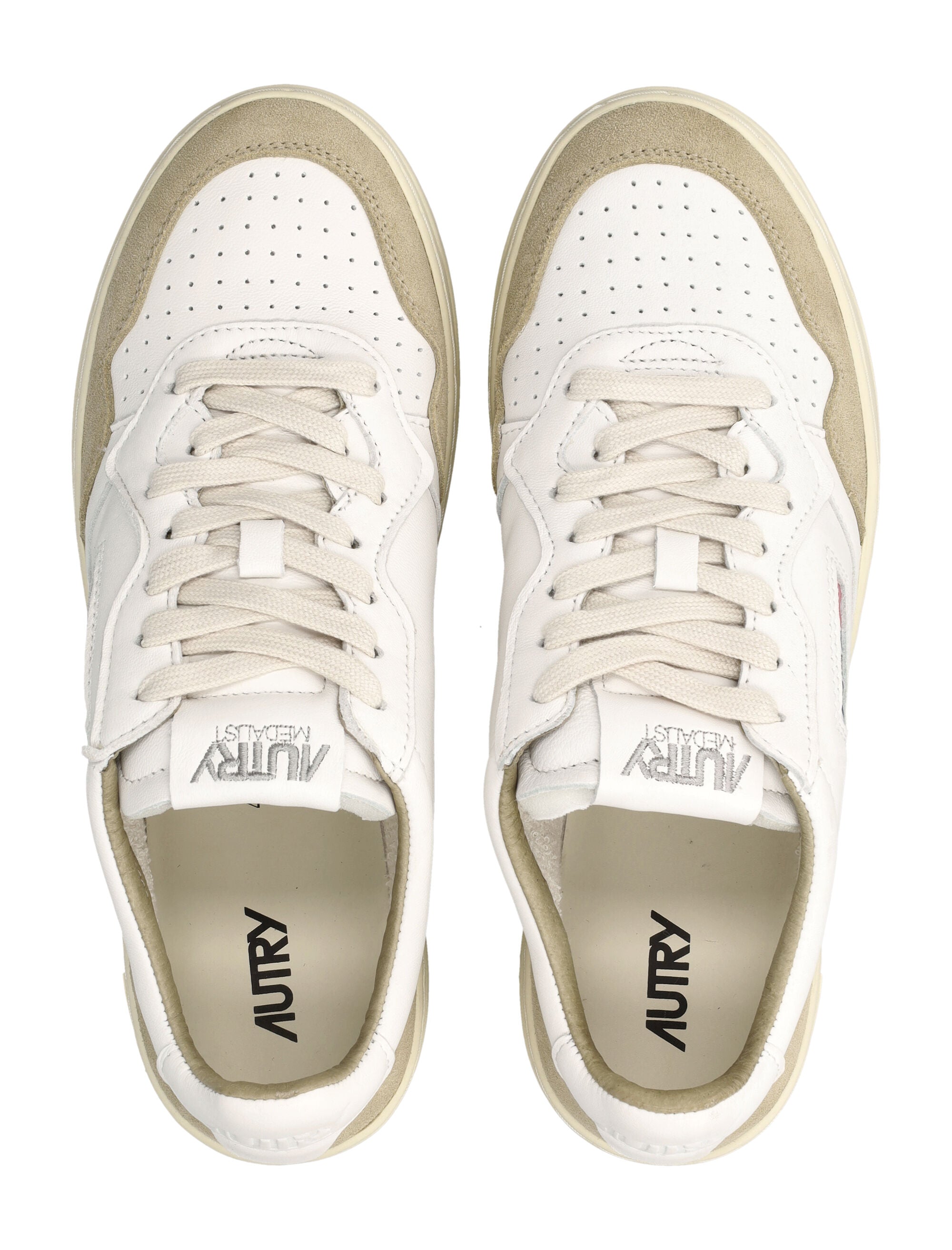 Autry Medalist Low Sneakers White Sponge Upper