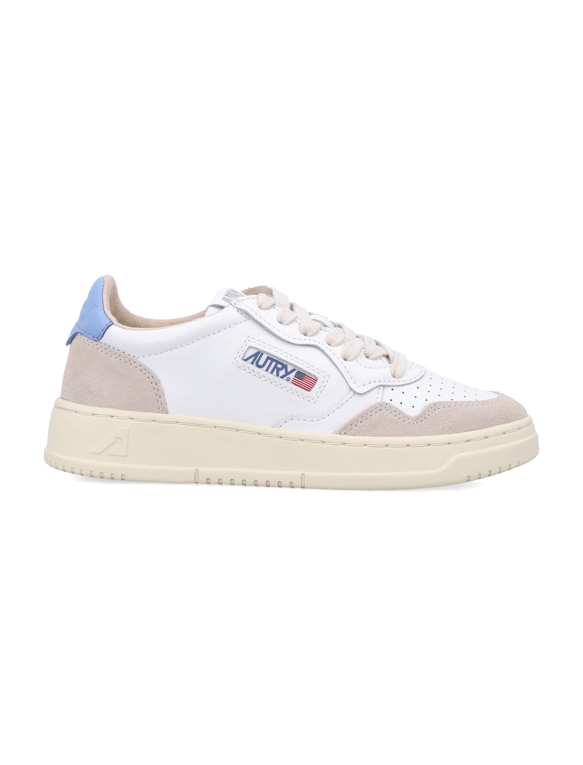 Medalist low-top womans sneakers White/blue Upper