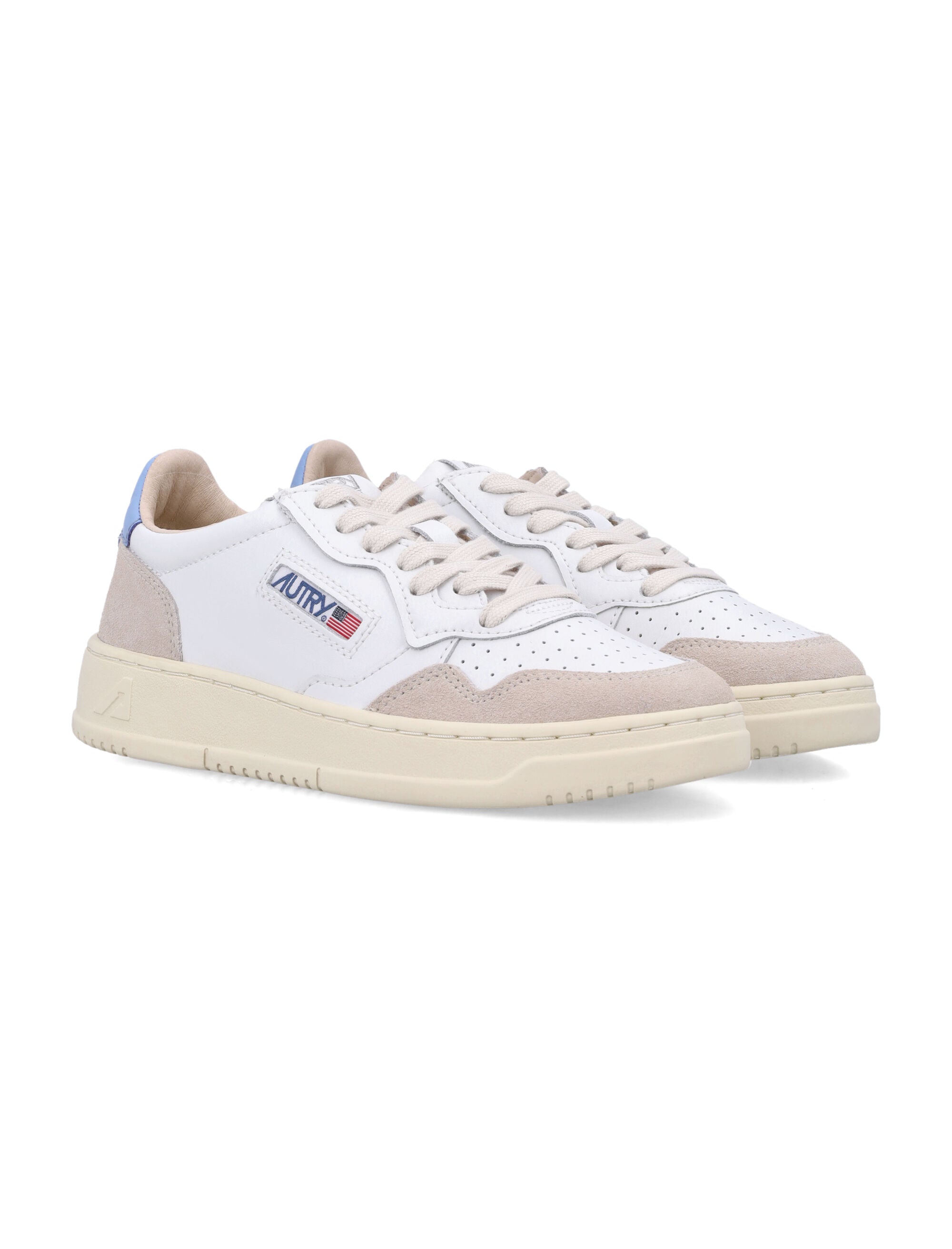 Medalist low-top womans sneakers White/blue Upper