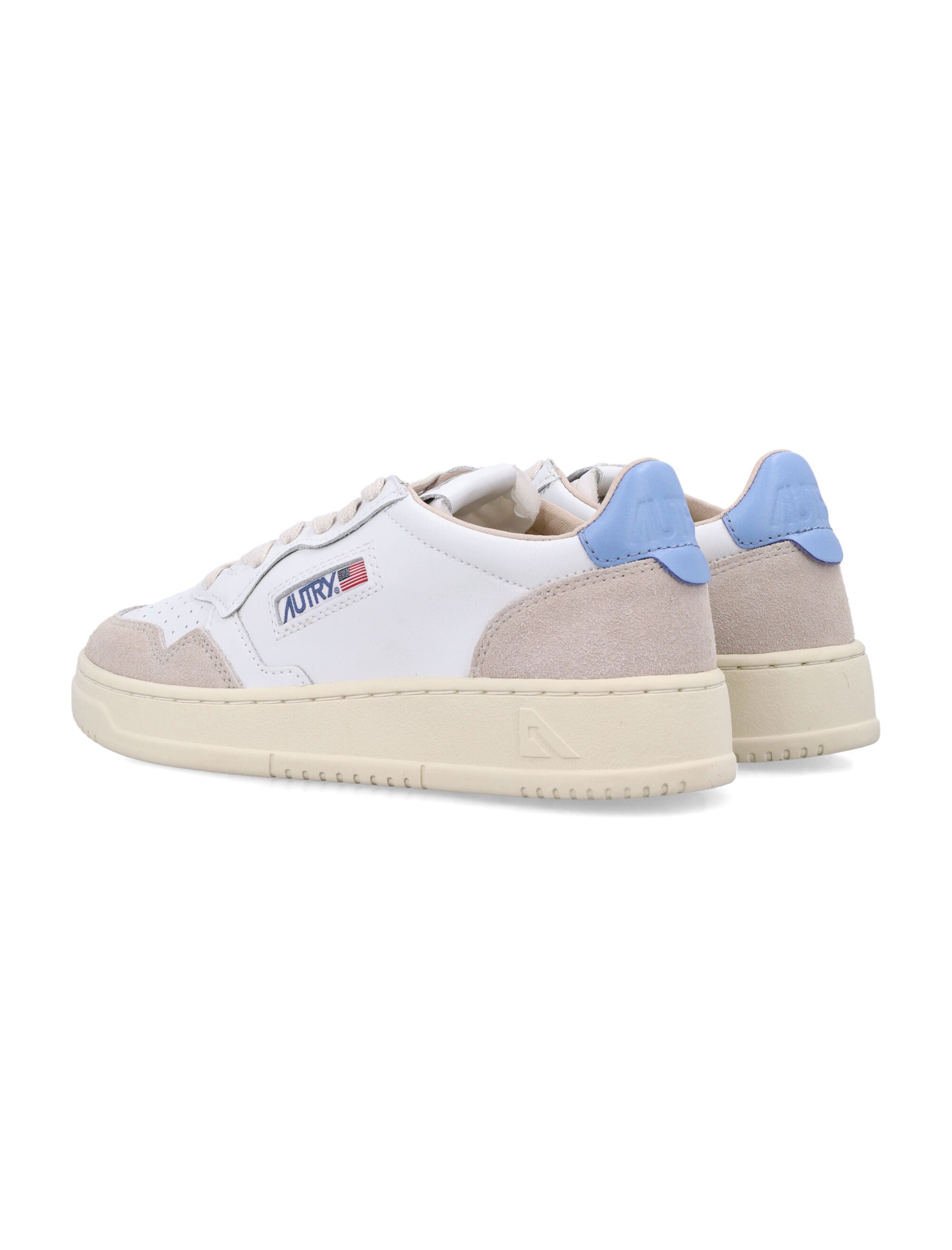 Medalist low-top womans sneakers White/blue Upper