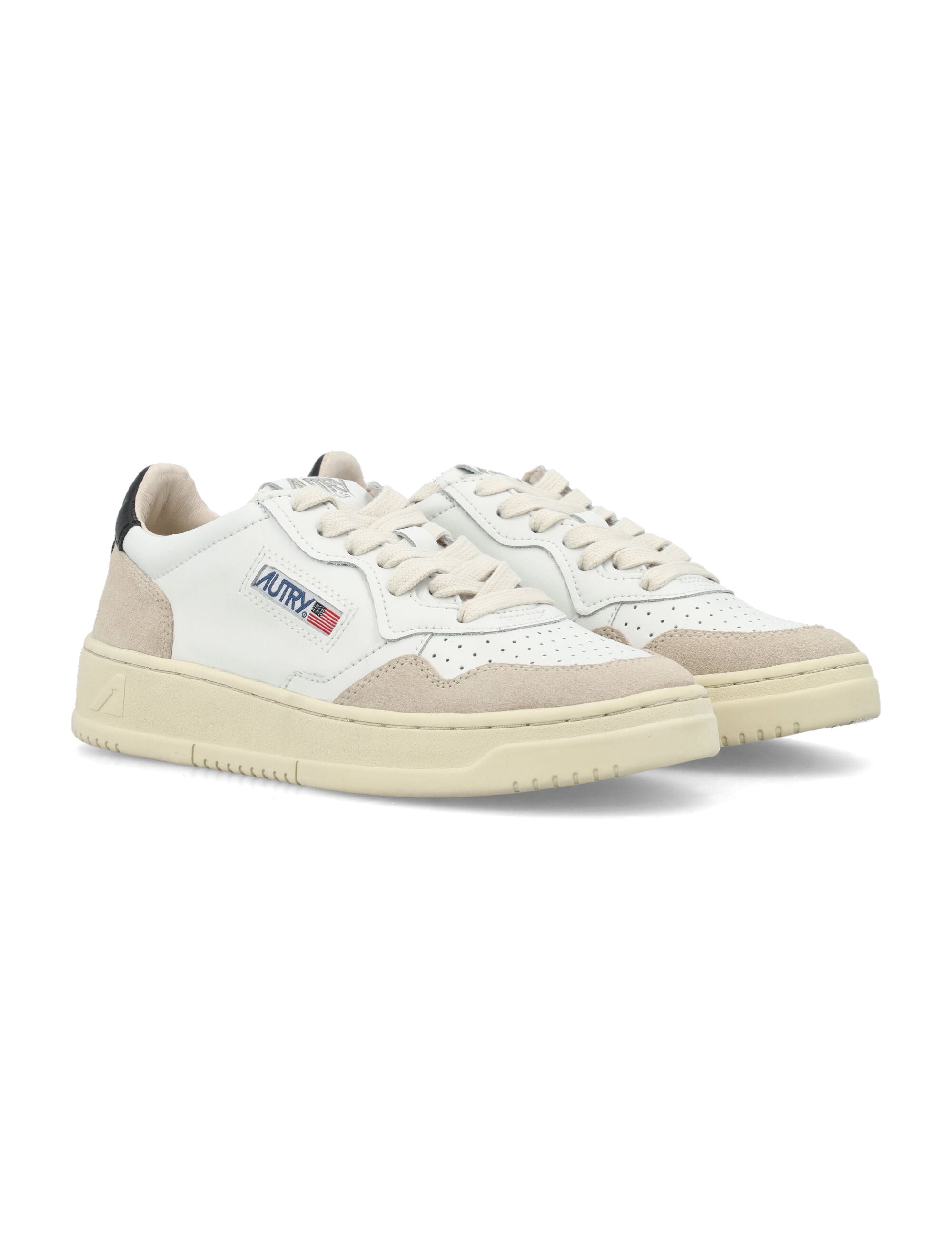 Medalist low woman sneakers Wht Blk Upper