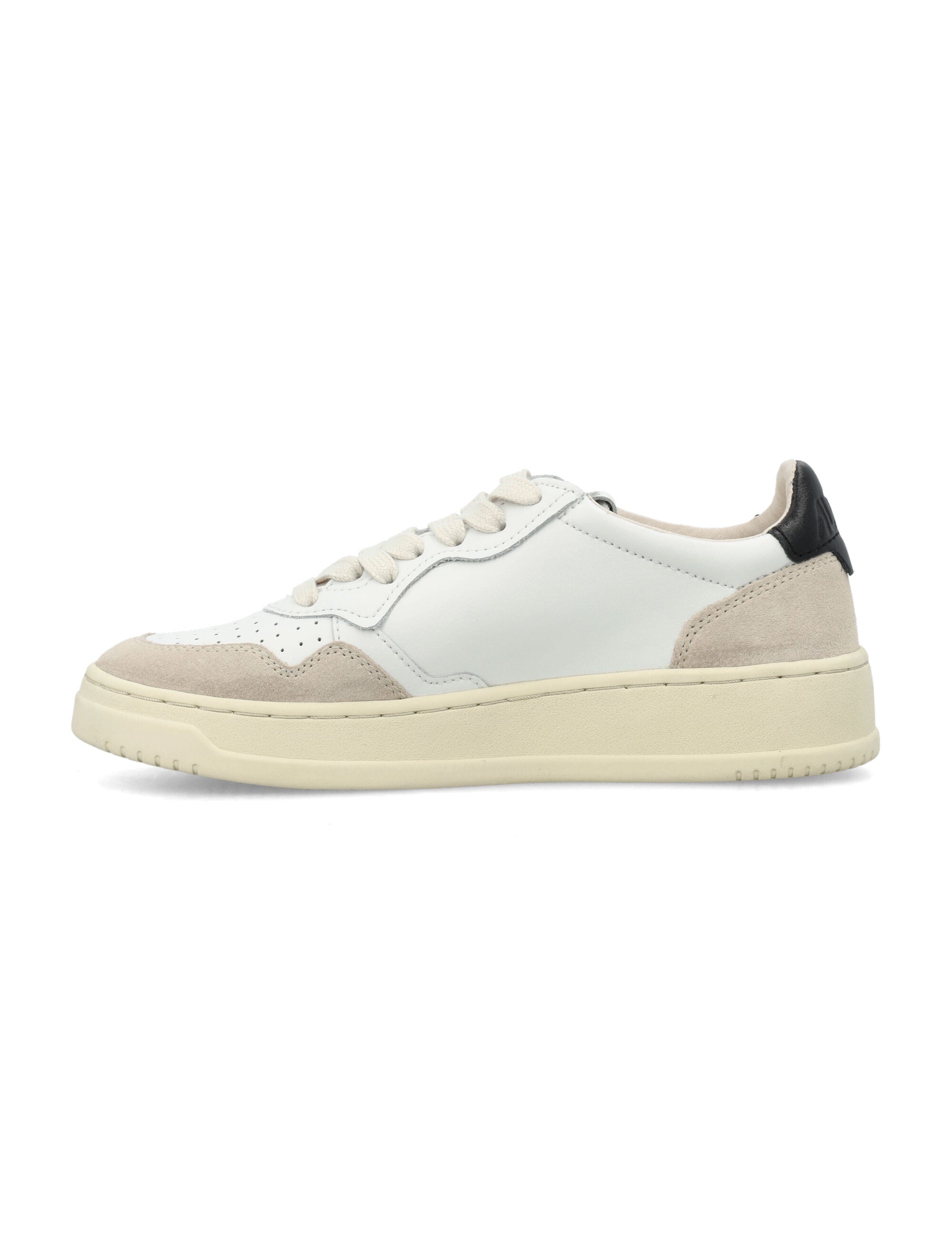 Medalist low woman sneakers Wht Blk Upper
