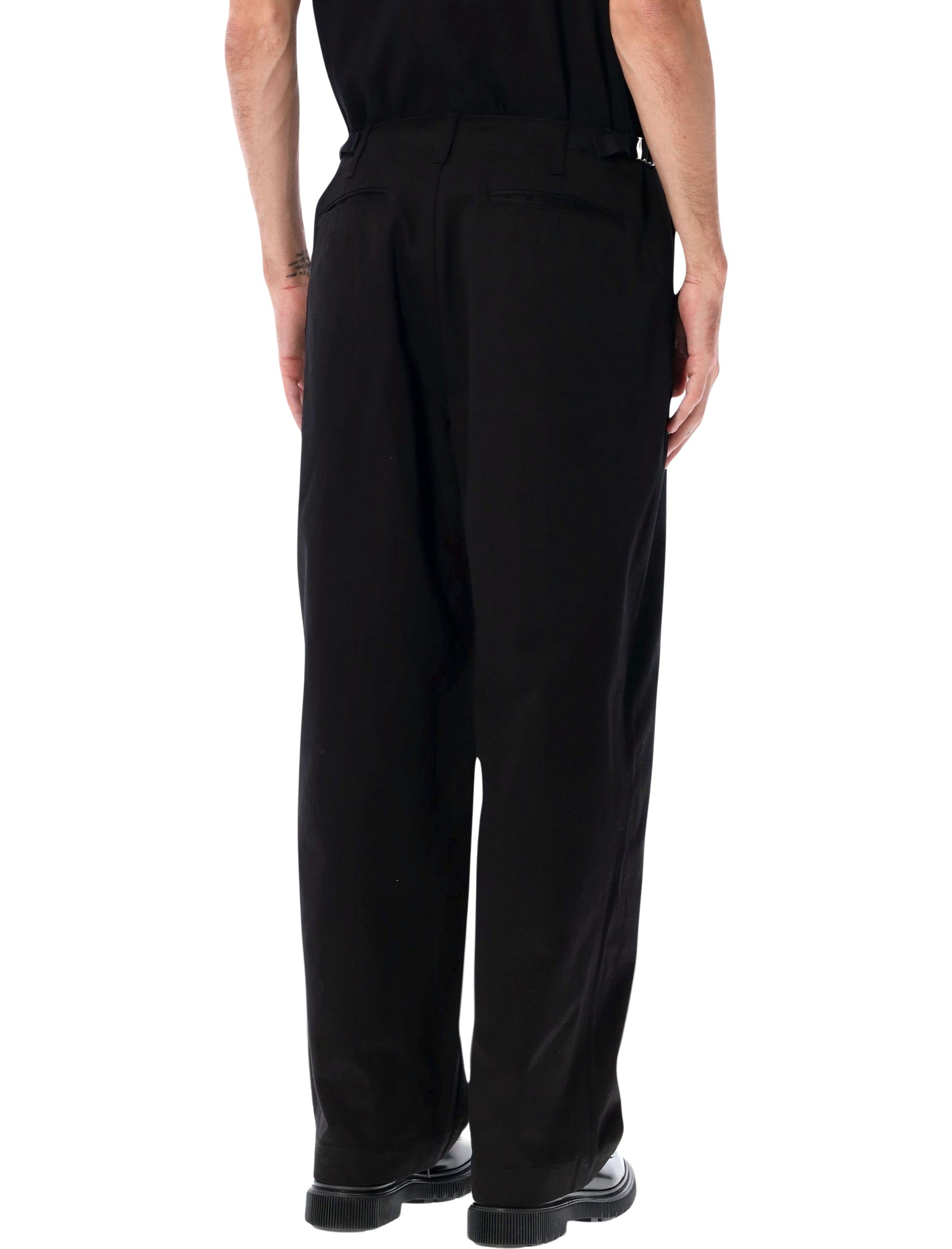 CHINO PANT Black Cotton